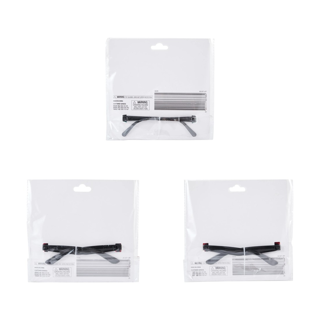 6 Christmas Novelty Glasses - Assorted, 6 of 6