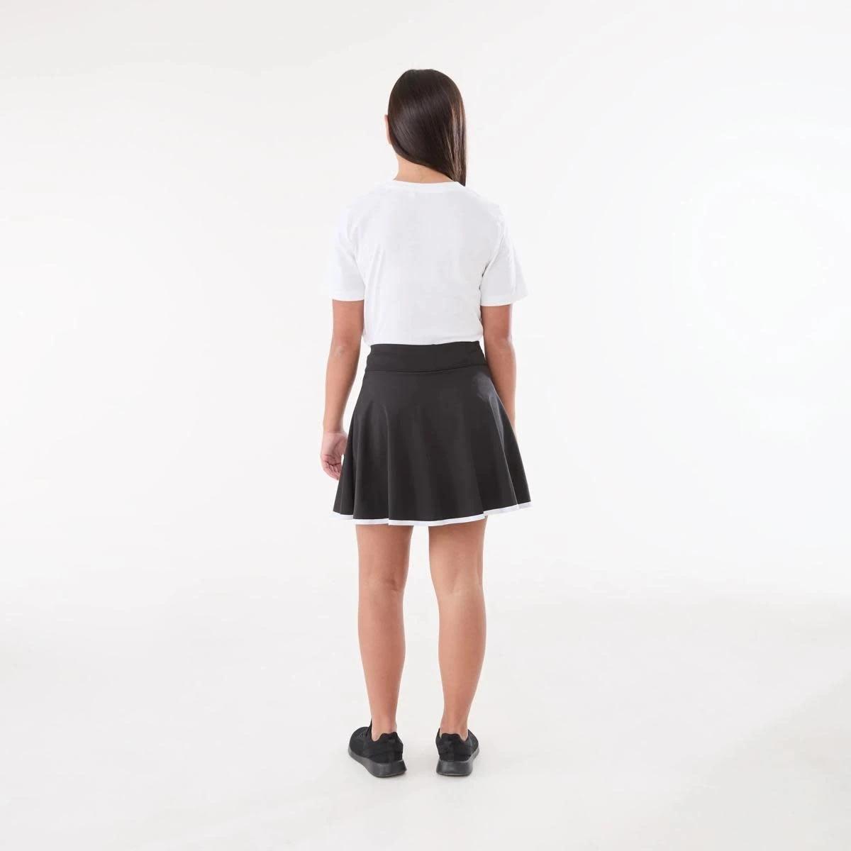6 Active Kids Skort BLACK, 6 of 6