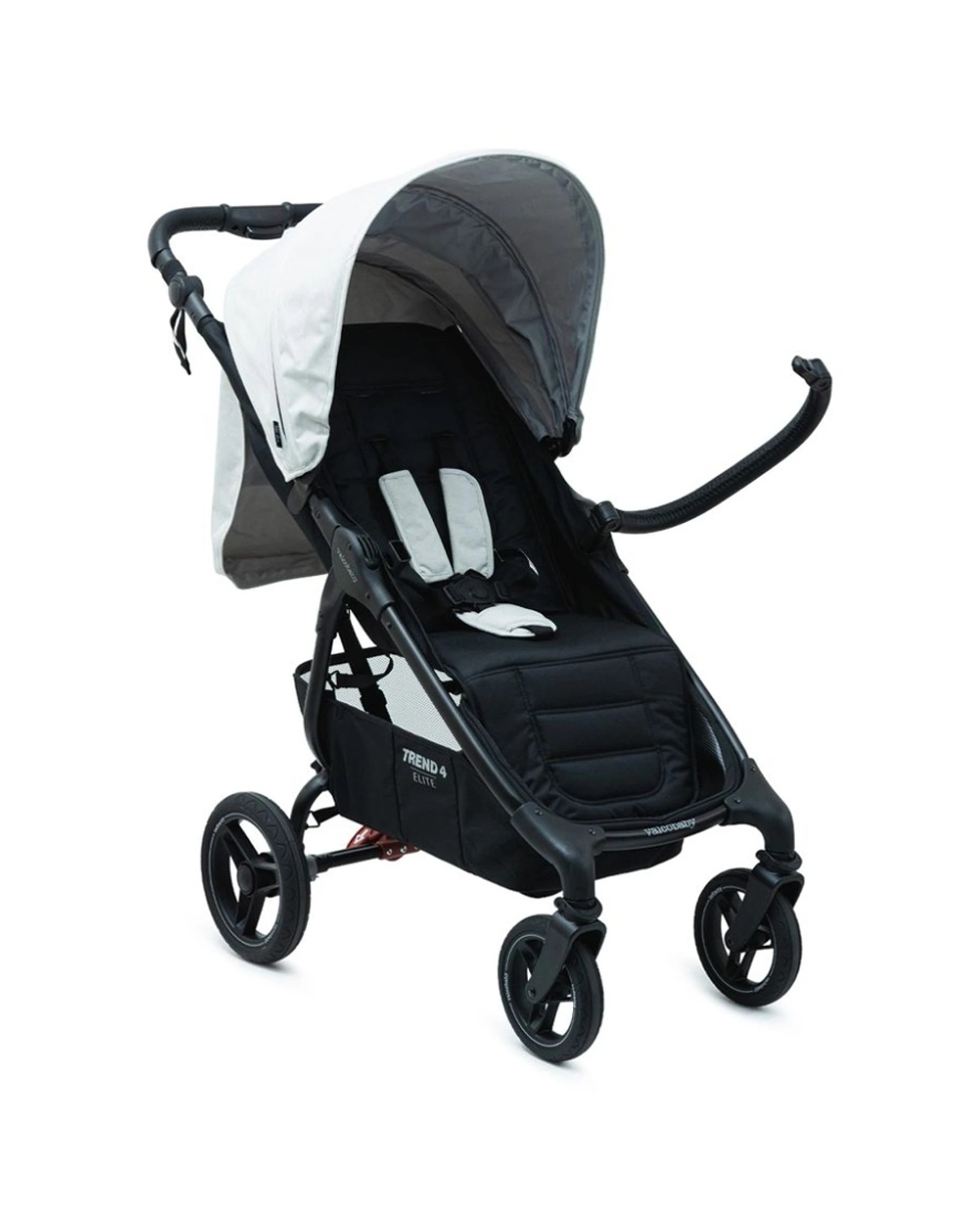 7 ValcoBaby Trend 4 Elite Stroller Pram One-Hand Fold Infinity Wheels Compact - Grey, 7 of 8