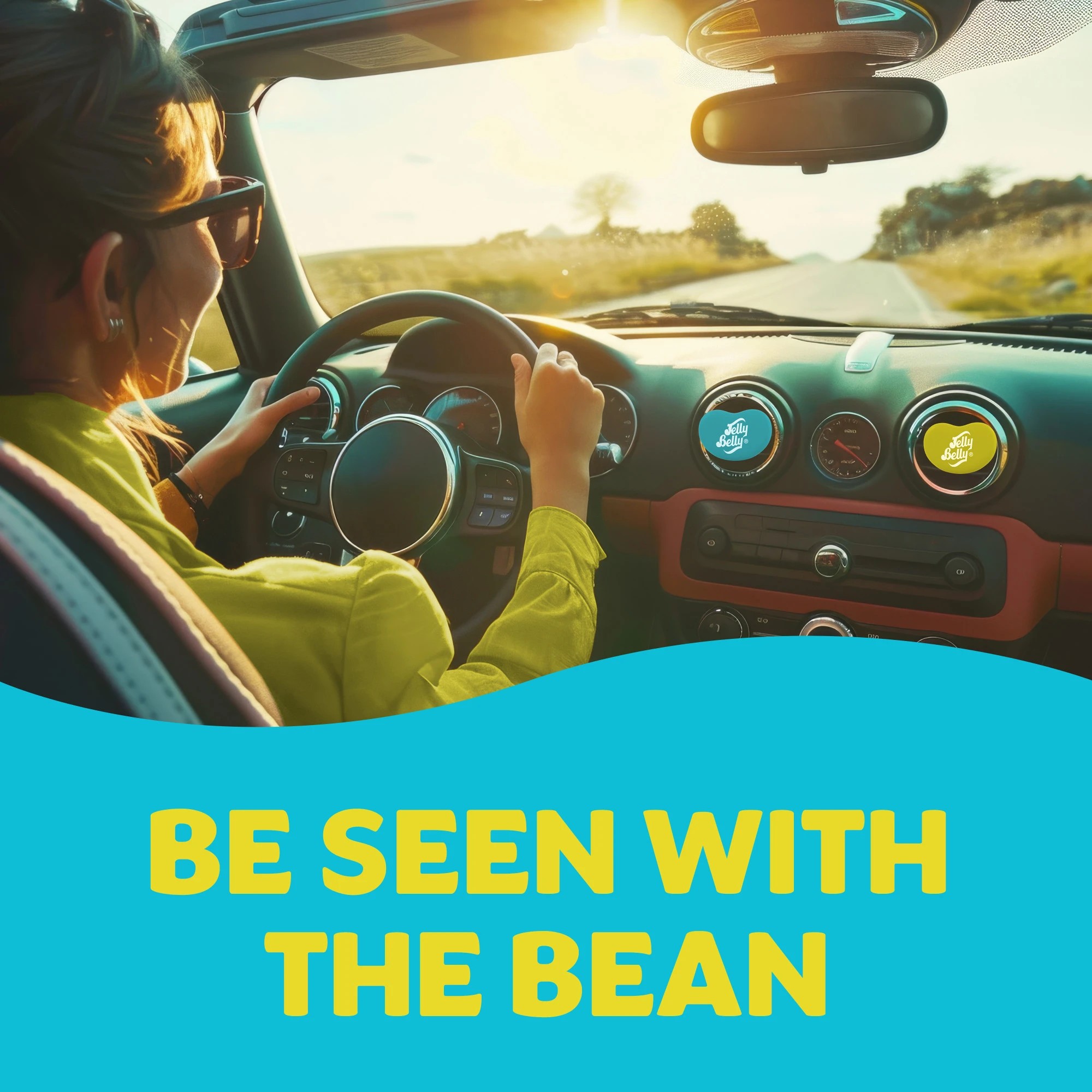 7 Jelly Belly Duo Vent Air Freshener - Berry Lemonade, 7 of 7