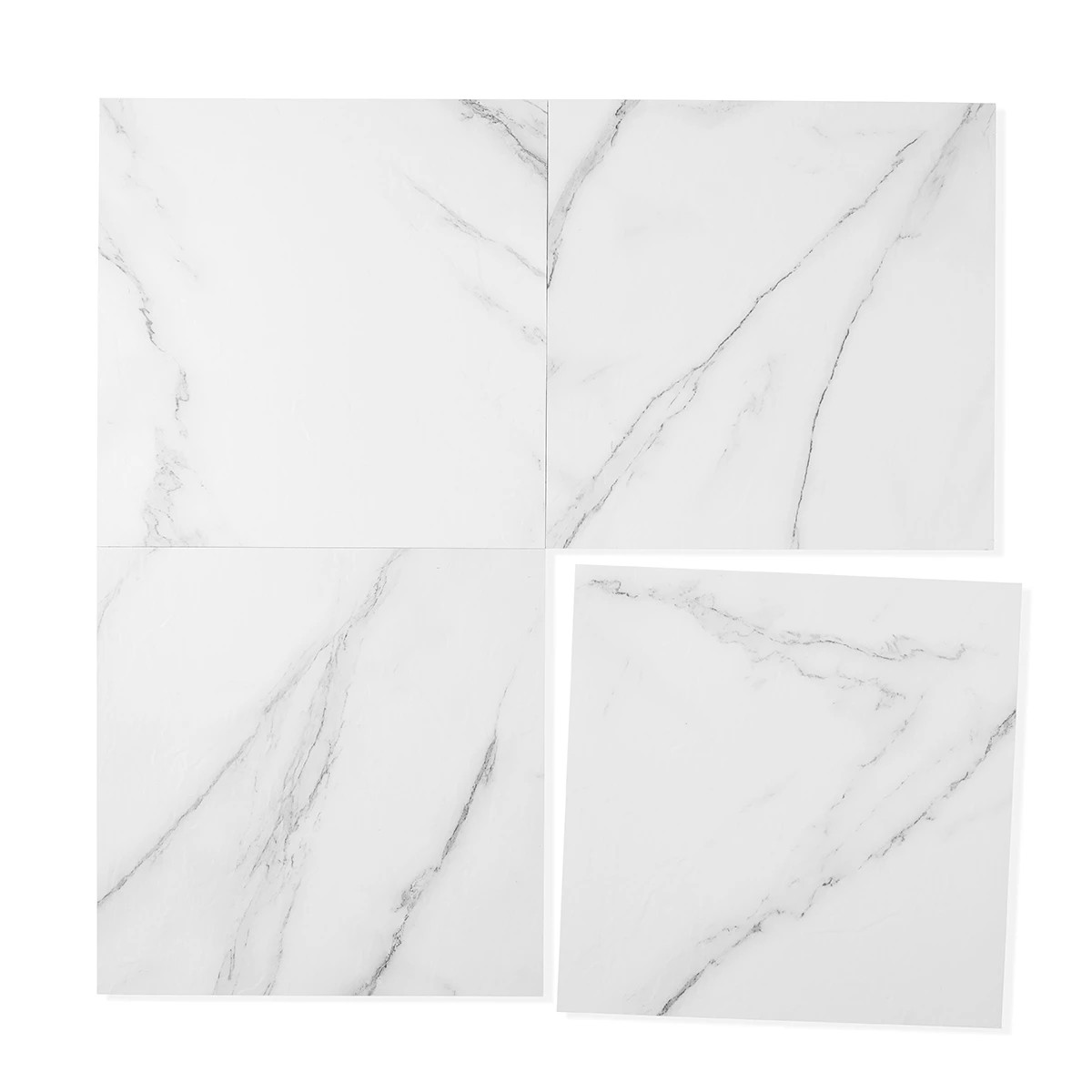 4 8 Pack Vinyl Floor Tiles - Marble Look, 4 of 9
