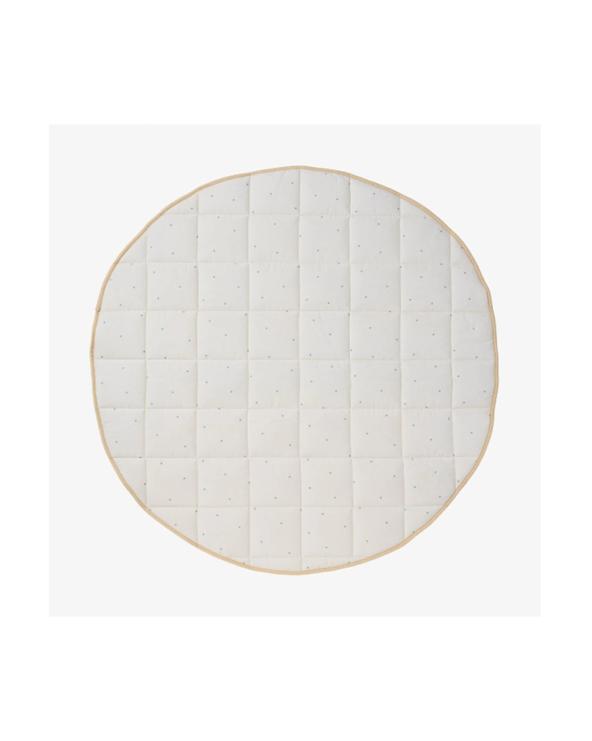 2 Linen House Kids Cat Nap Play Mat Quilted Soft Padded Nursery Baby Floor Mat - White, 2 of 7