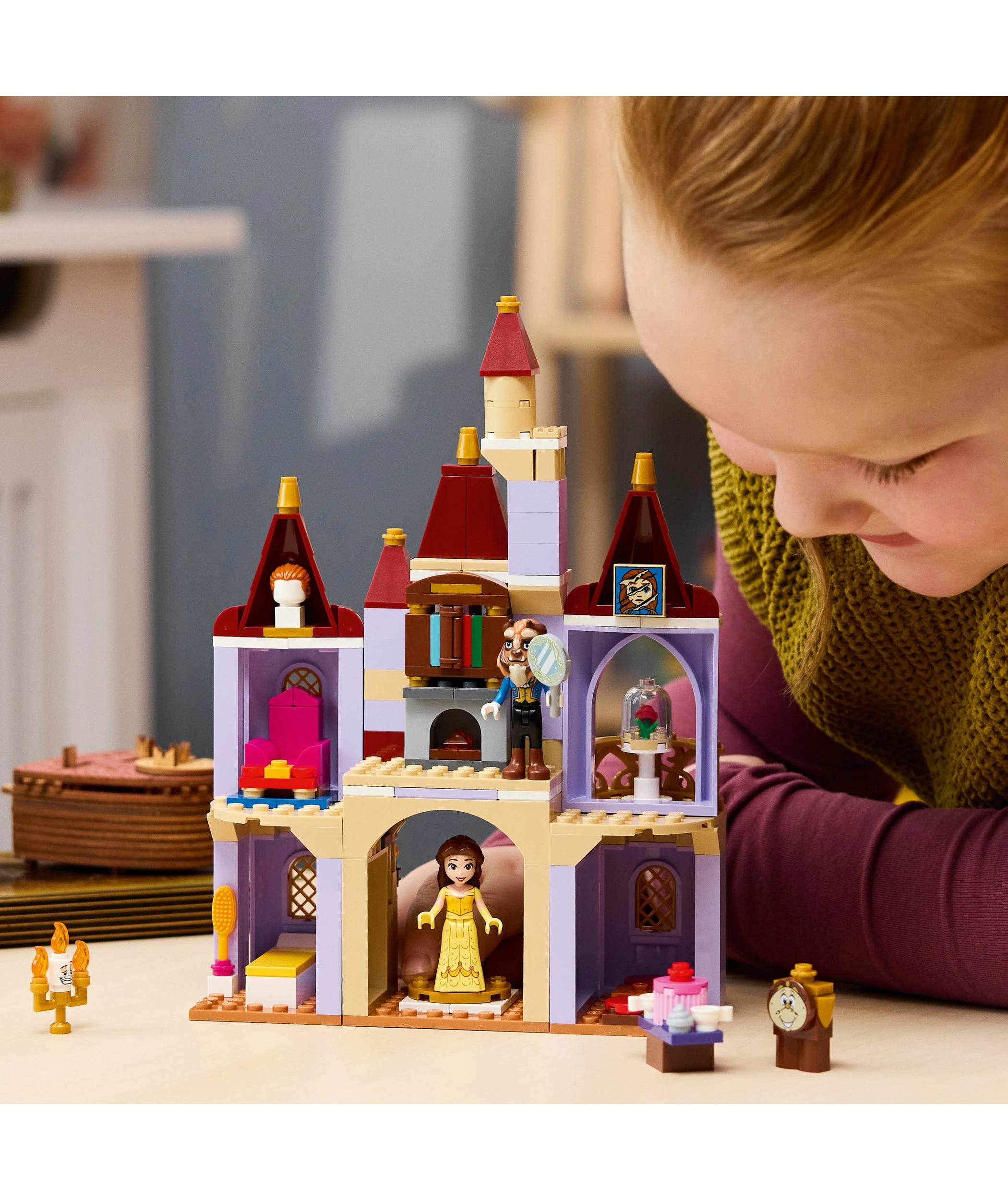 8 LEGO Disney Princess Belle & the Beast's Enchanted Castle 43289, 8 of 10