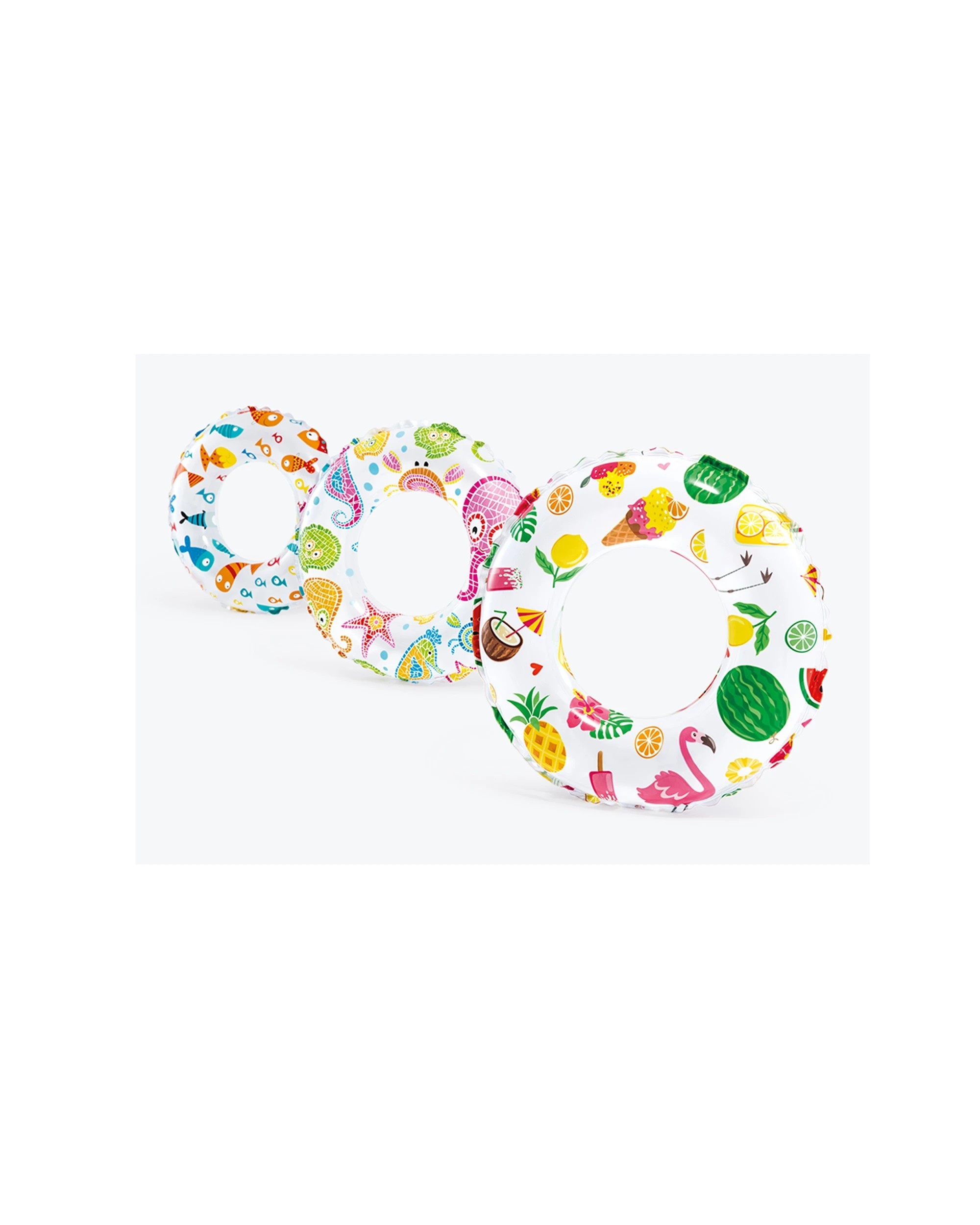 5 Intex 2PK Lively Print Swim Rings Inflatable Kids Floats 3-6Y+ - Assorted, 5 of 9