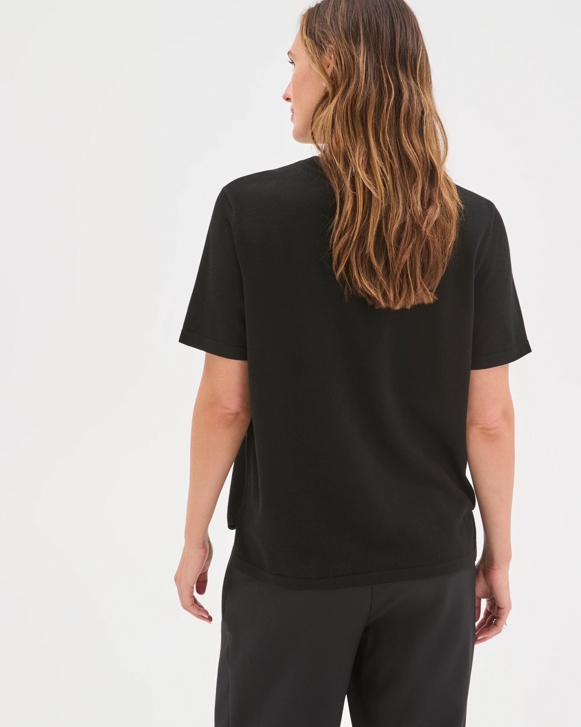 7 Preview Ultimate Knit Top BLACK, 7 of 7