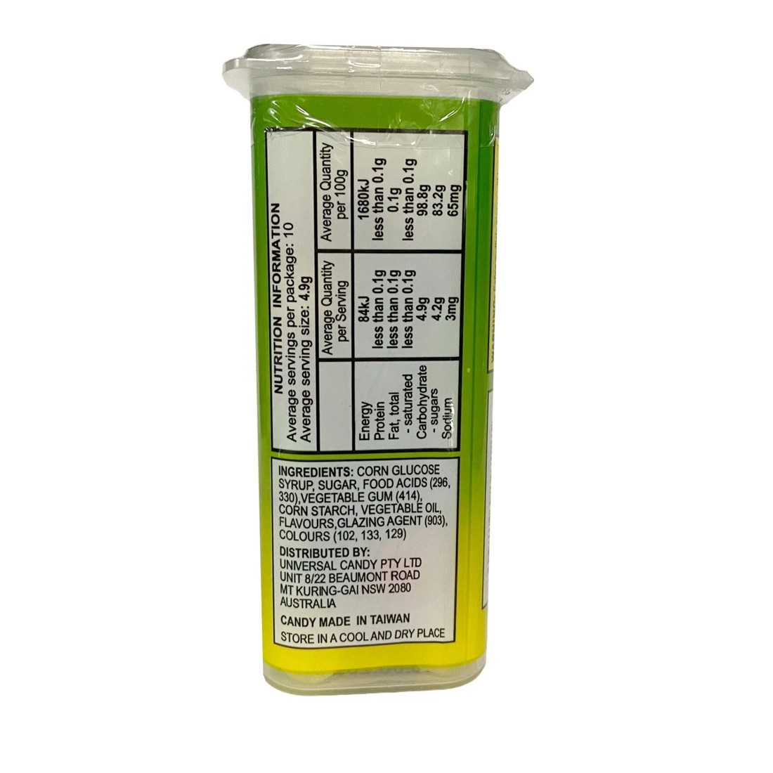 2 Warheads Extreme Sour Juniors 49g, 2 of 2