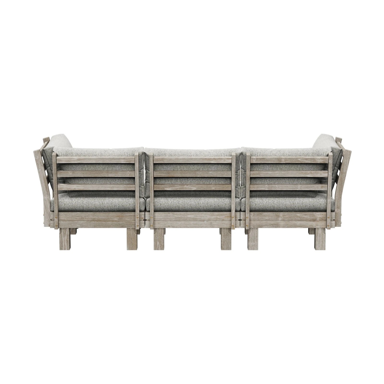 9 Livsip 4 Seater Outdoor Sofa Set Lounge Setting Table Chair - Beige, 9 of 9