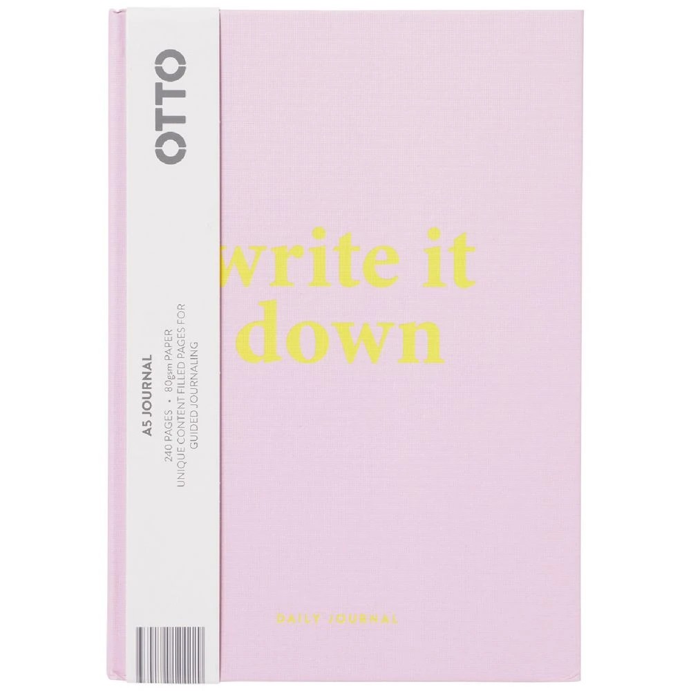 1 Otto A5 Write It Down Journal 240 Page Purple, 1 of 3