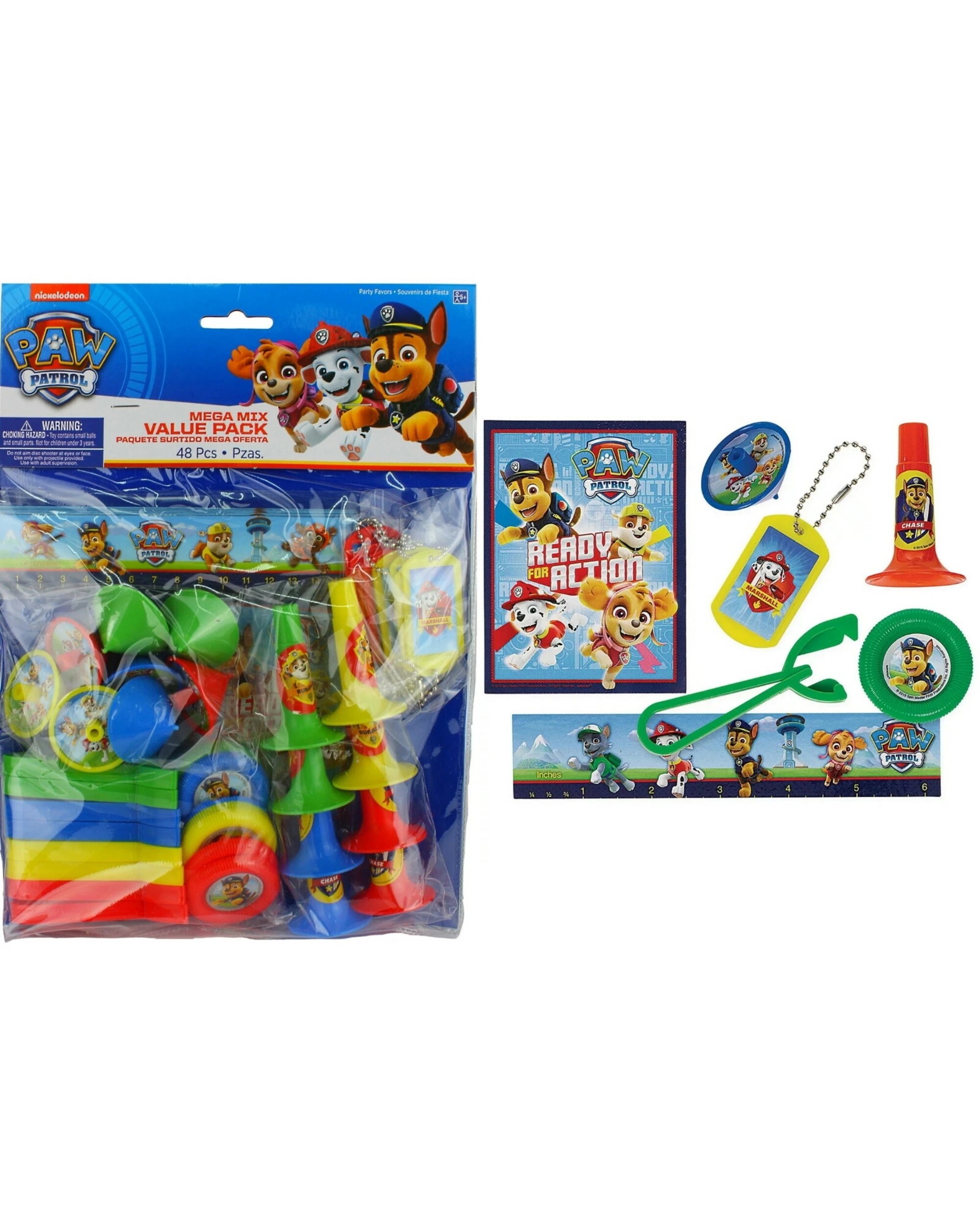 1 PAW Patrol Paw Patrol Adventures Mega Value Favour Pack 48 Pieces, 1 of 1