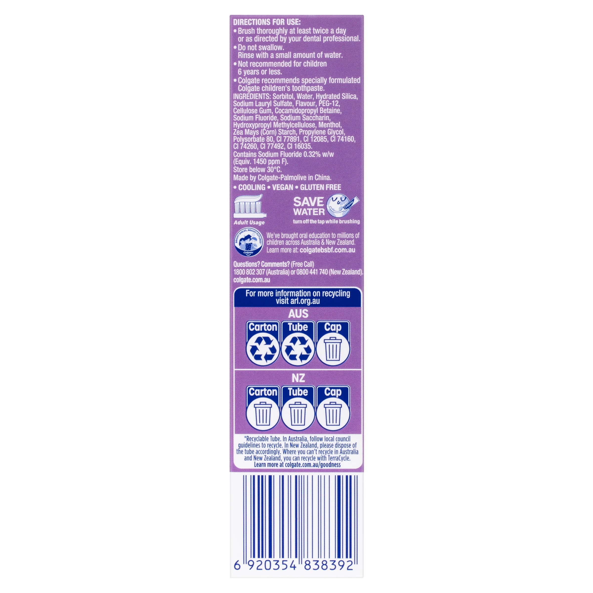 5 Colgate MaxFresh Rainbow Fresh Toothpaste 100g, 5 of 10