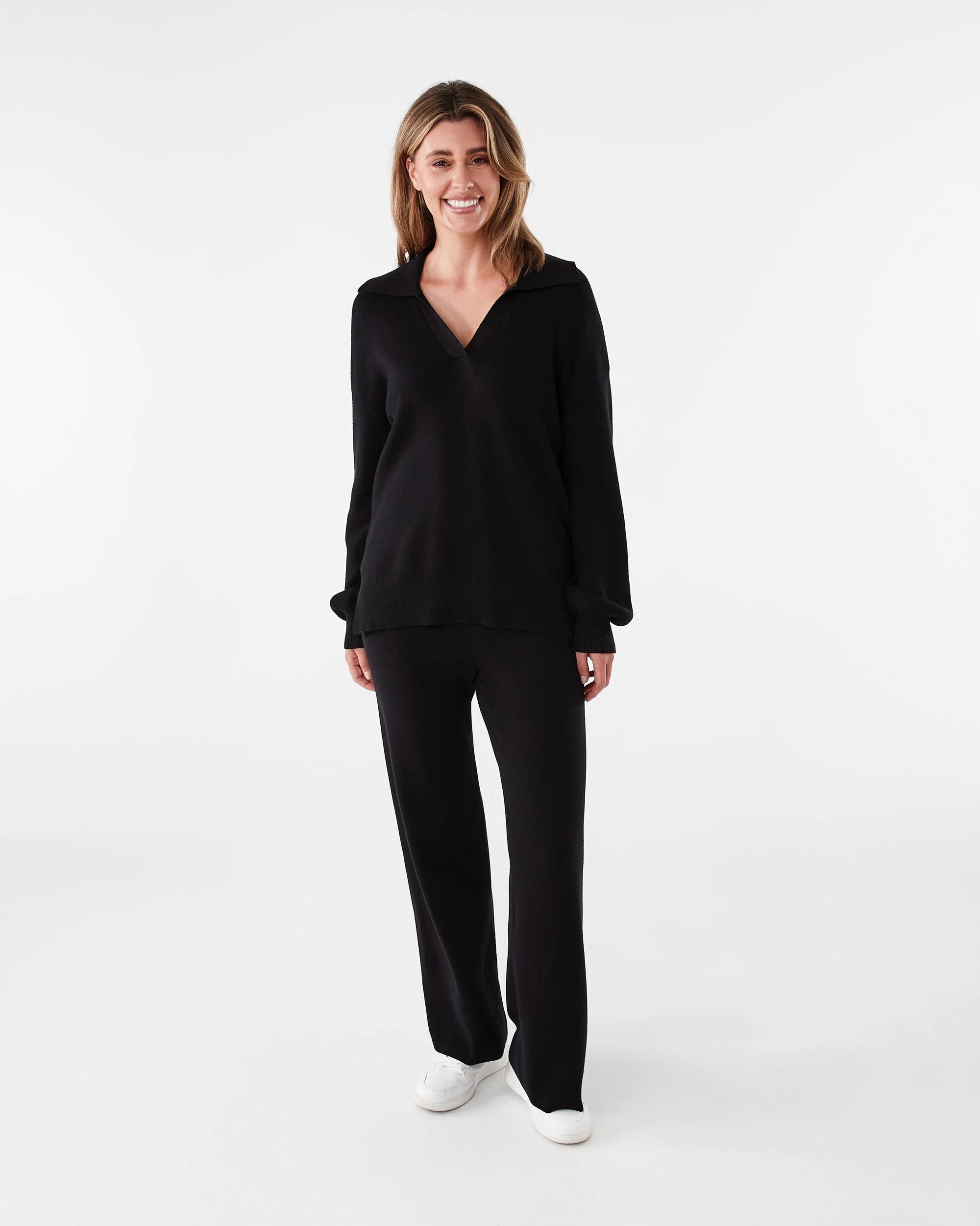 5 True Knit Pants Black, 5 of 5