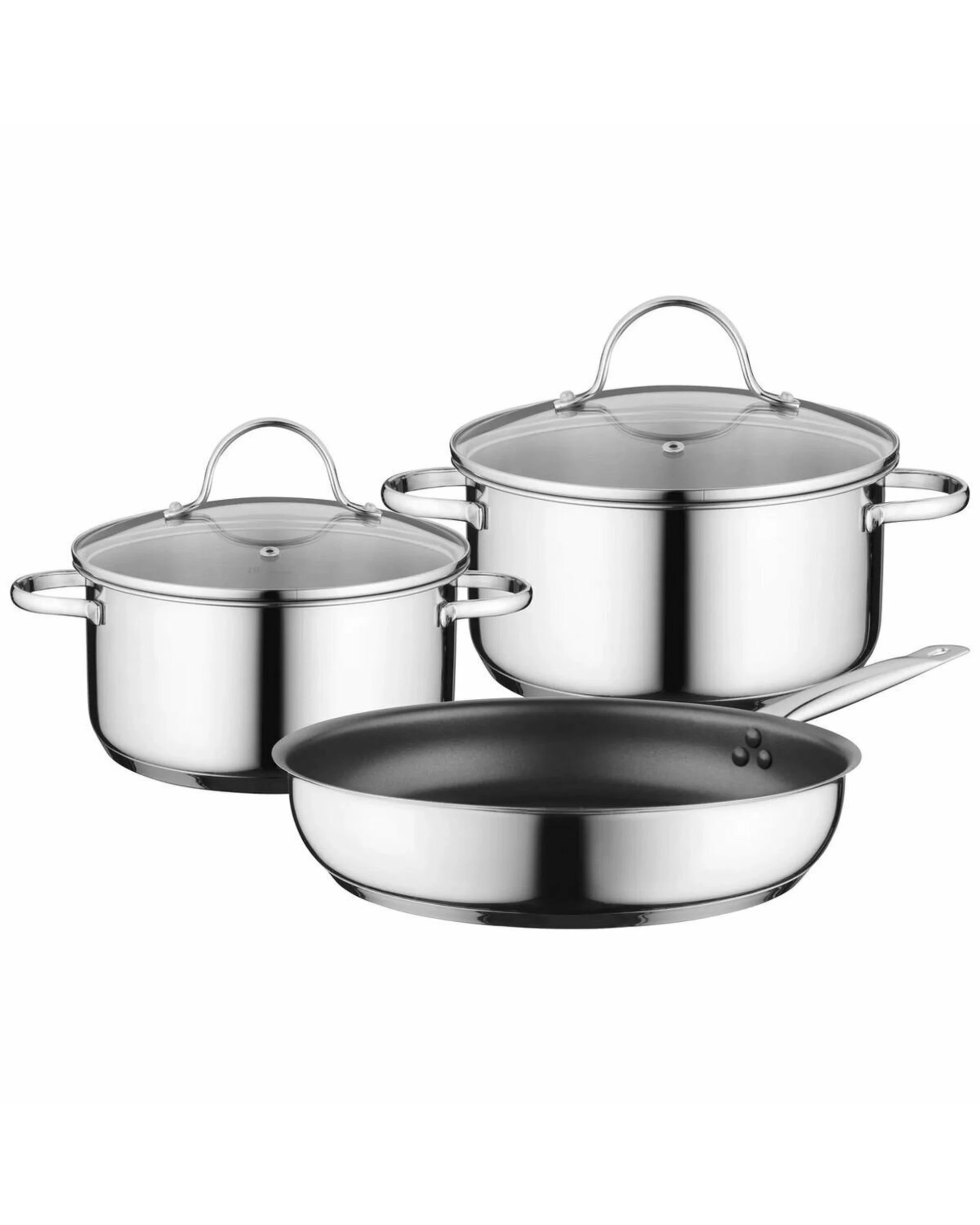1 Bosch Three Piece Cookware Set, 1 of 4