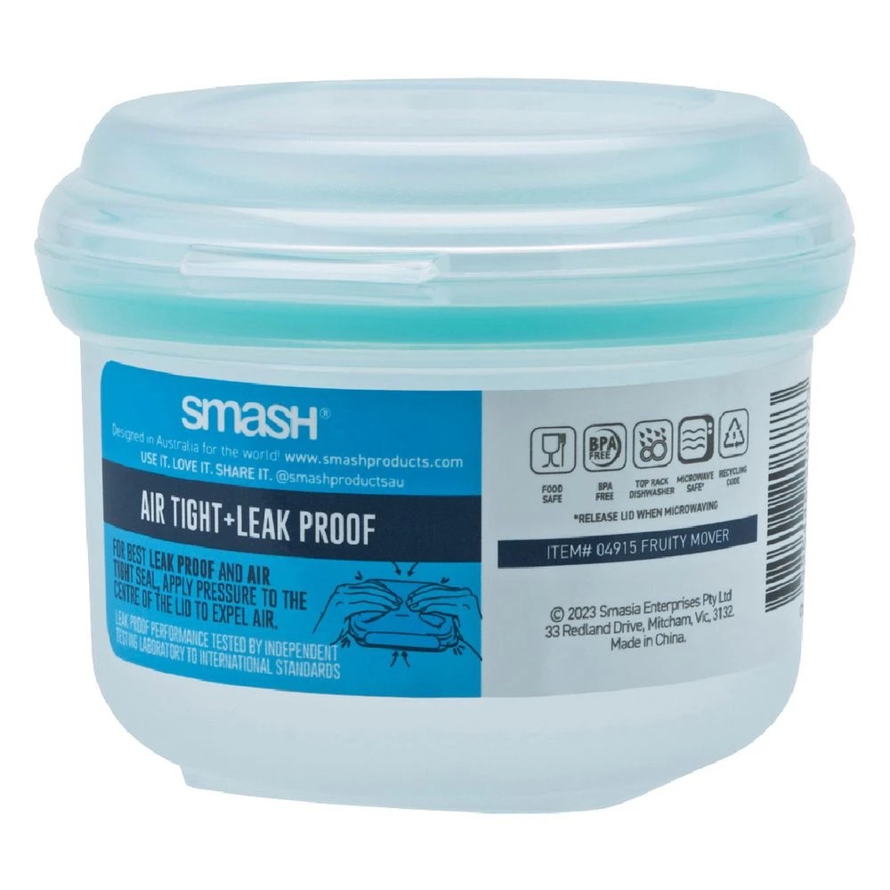 3 Smash Leakproof Fruity Mover Green, 3 of 4