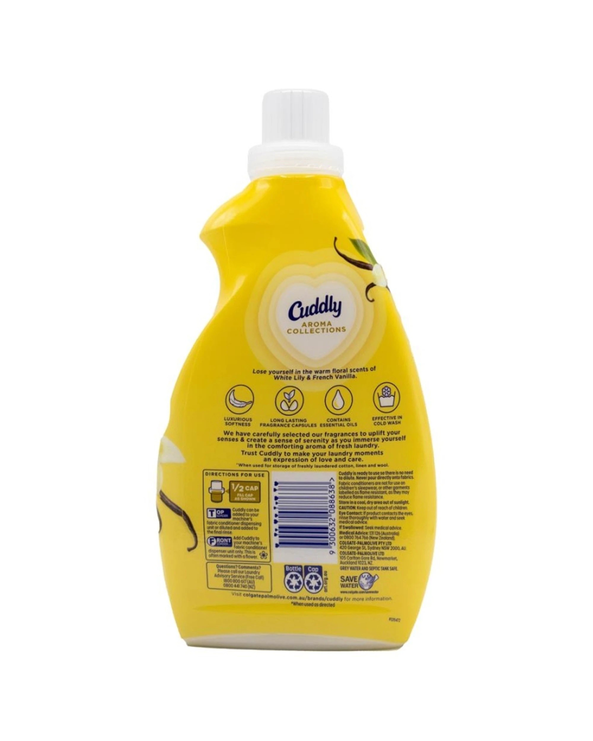 3 Cuddly Aroma Collections Fabric Conditioner 16pk 900ml Lily French - Multi, 3 of 3