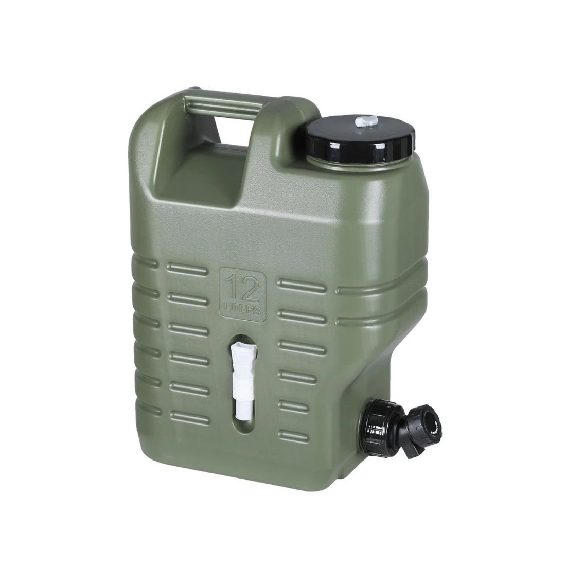 3 Weisshorn12L Water Container Jerry Can Bucket Camping Outdoor Storage Tank - Green, 3 of 4