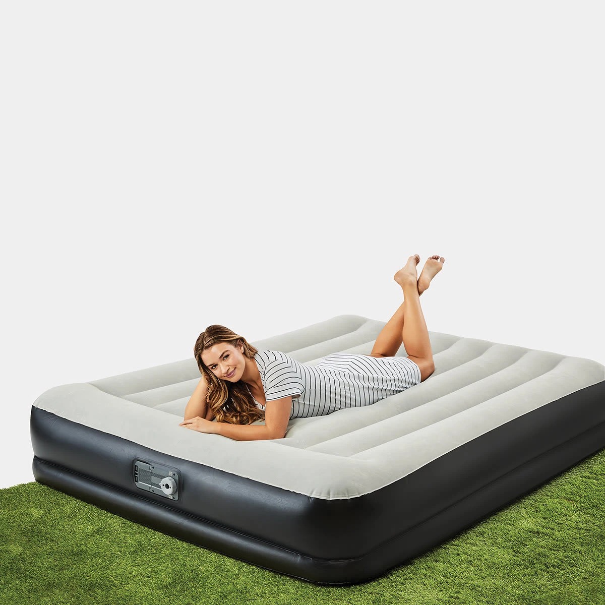 1 Queen Airbed with Built-in Pump, 1 of 10