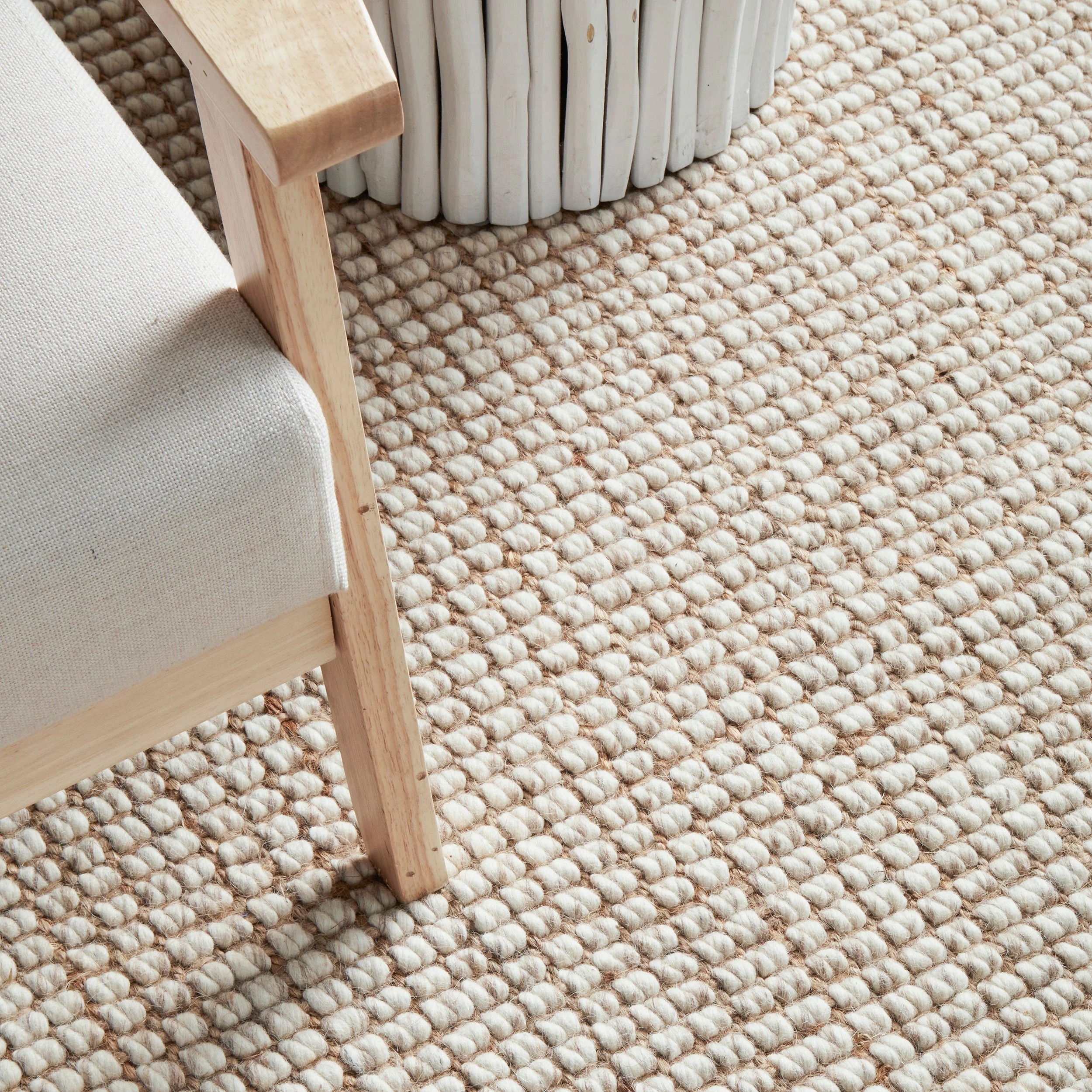 3 Common Ground Rugs Huxen 89 400x80cm - White, 3 of 5