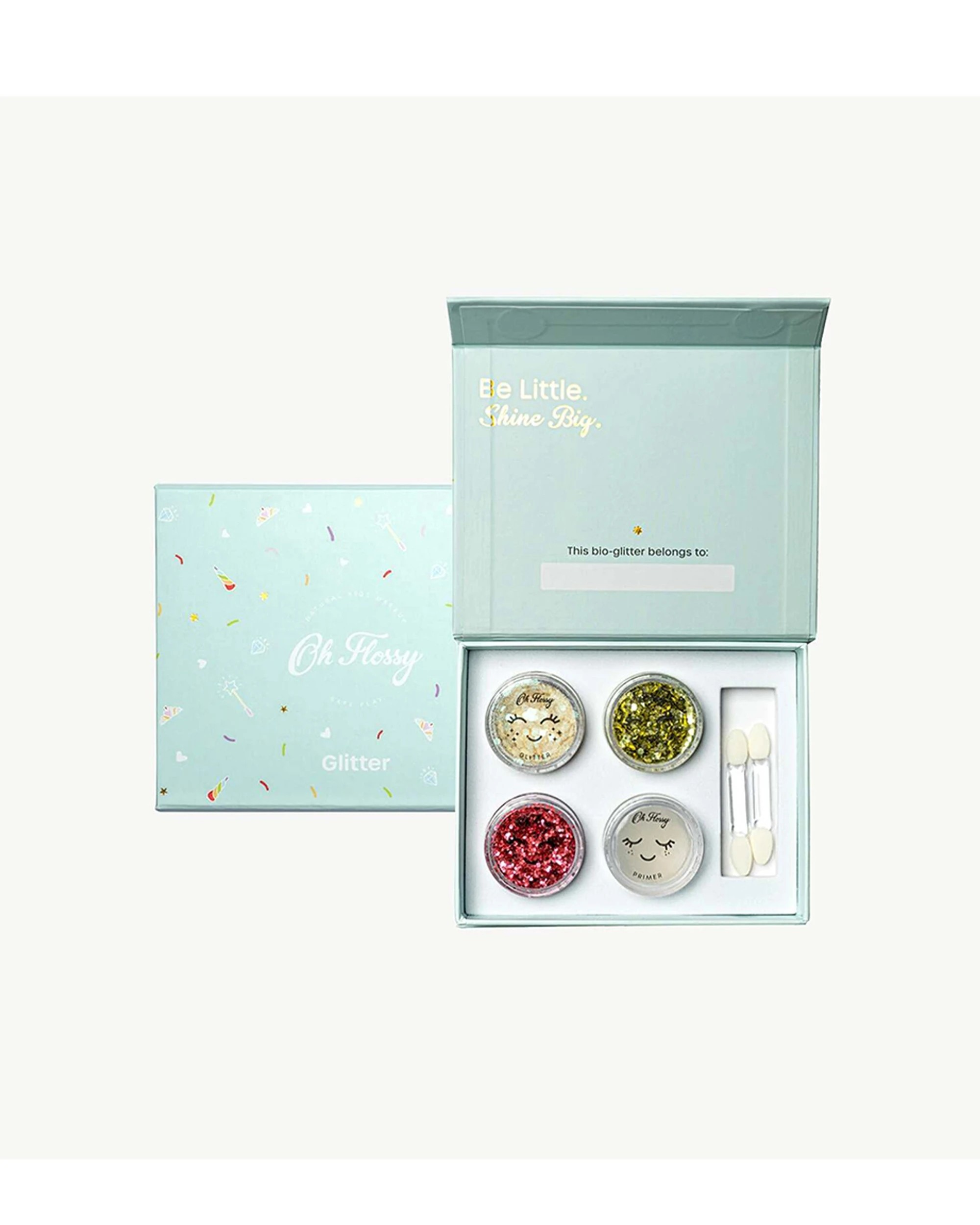 2 Oh Flossy 3pc Sparkly Makeup Cosmetic Glitter Set - Multi, 2 of 8