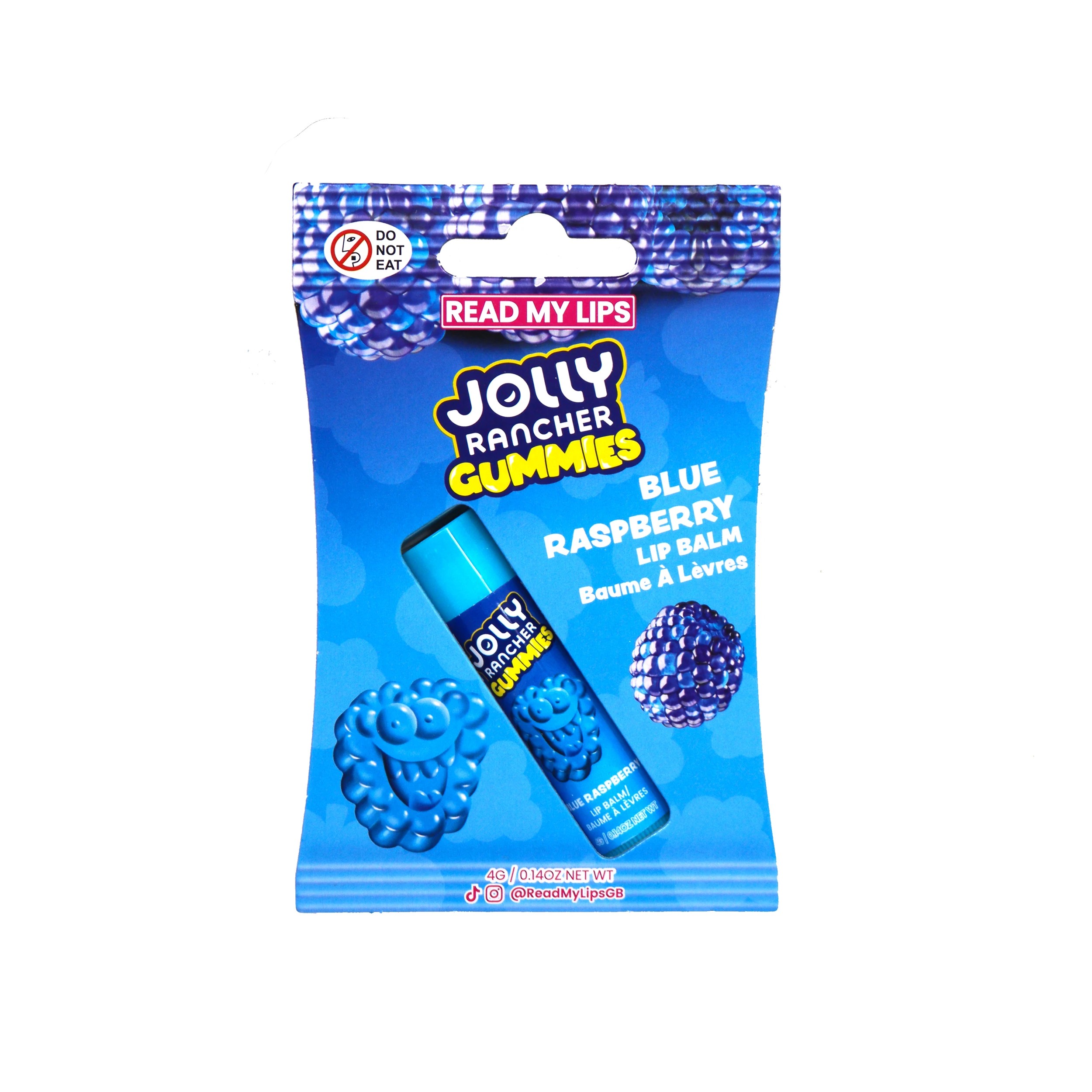 1 Jolly Rancher Gummies Read My Lips Lip Balm 4g - Blue Raspberry, 1 of 2