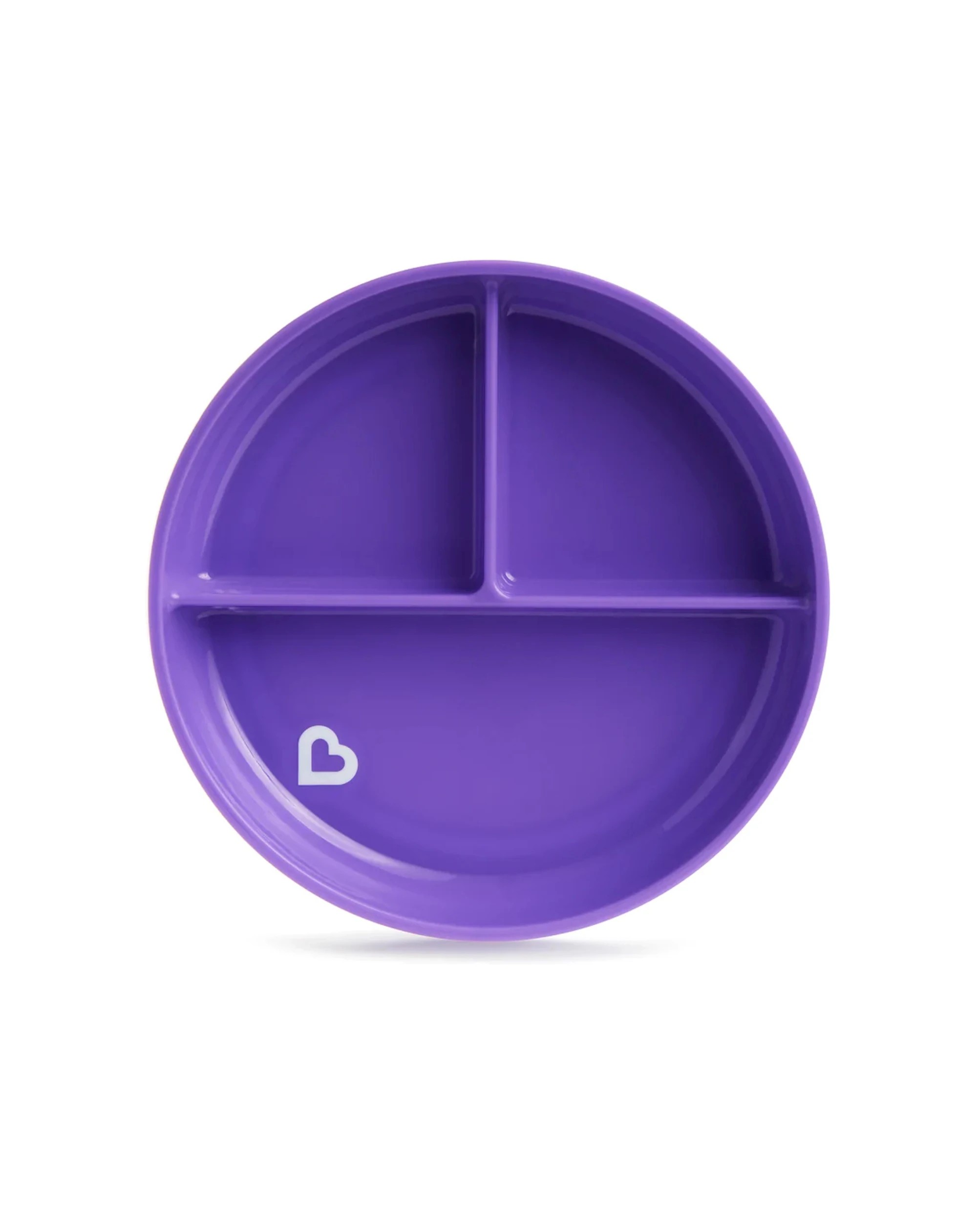 3 Munchkin Suction Plates 6 Months Dishwasher Safe Self Feeding Quick-Release Tab - Assorted, 3 of 5