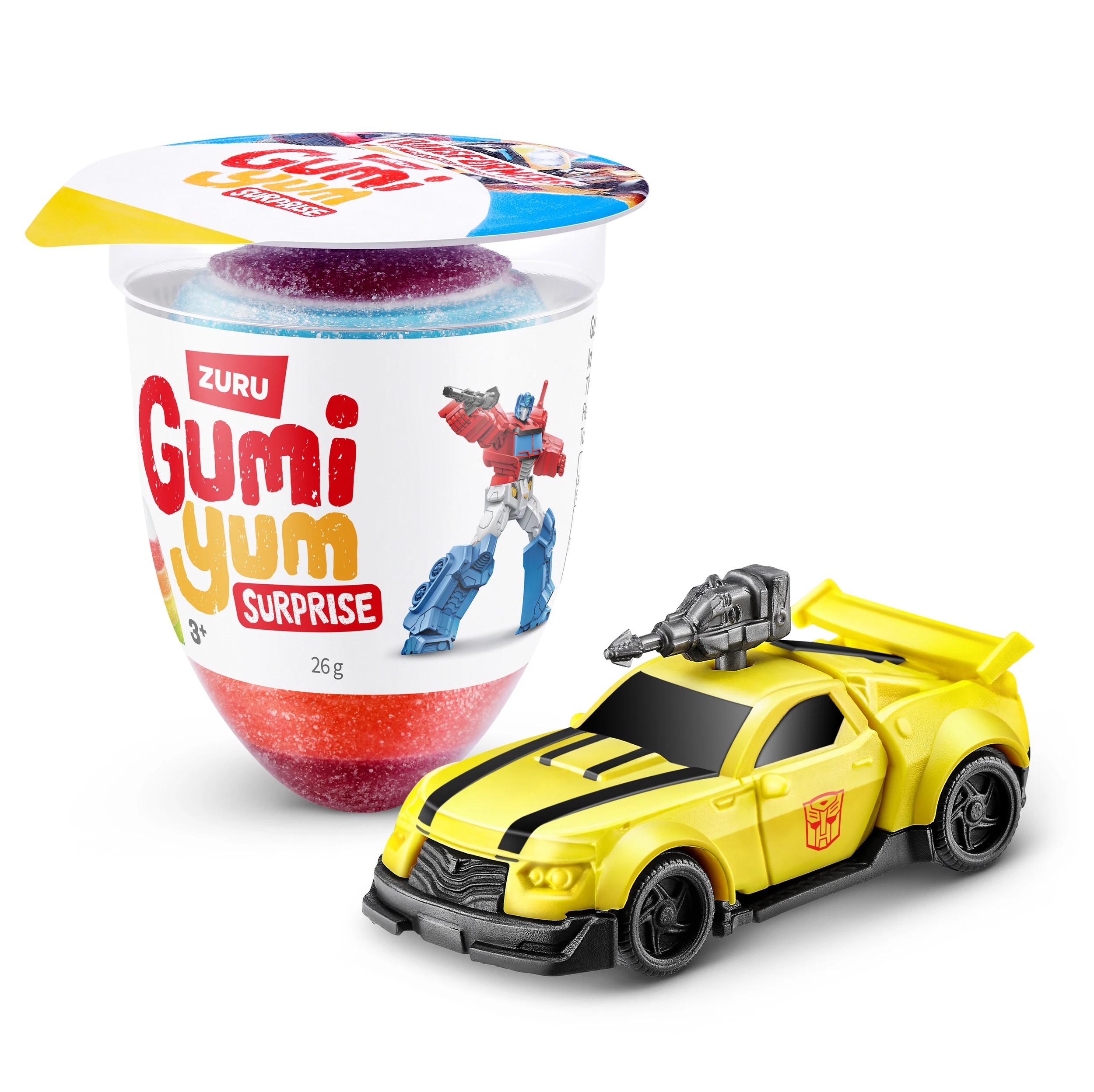 1 Zuru Gumi Yum Surprise Transformers Gummy and Toy 26g - Assorted, 1 of 9