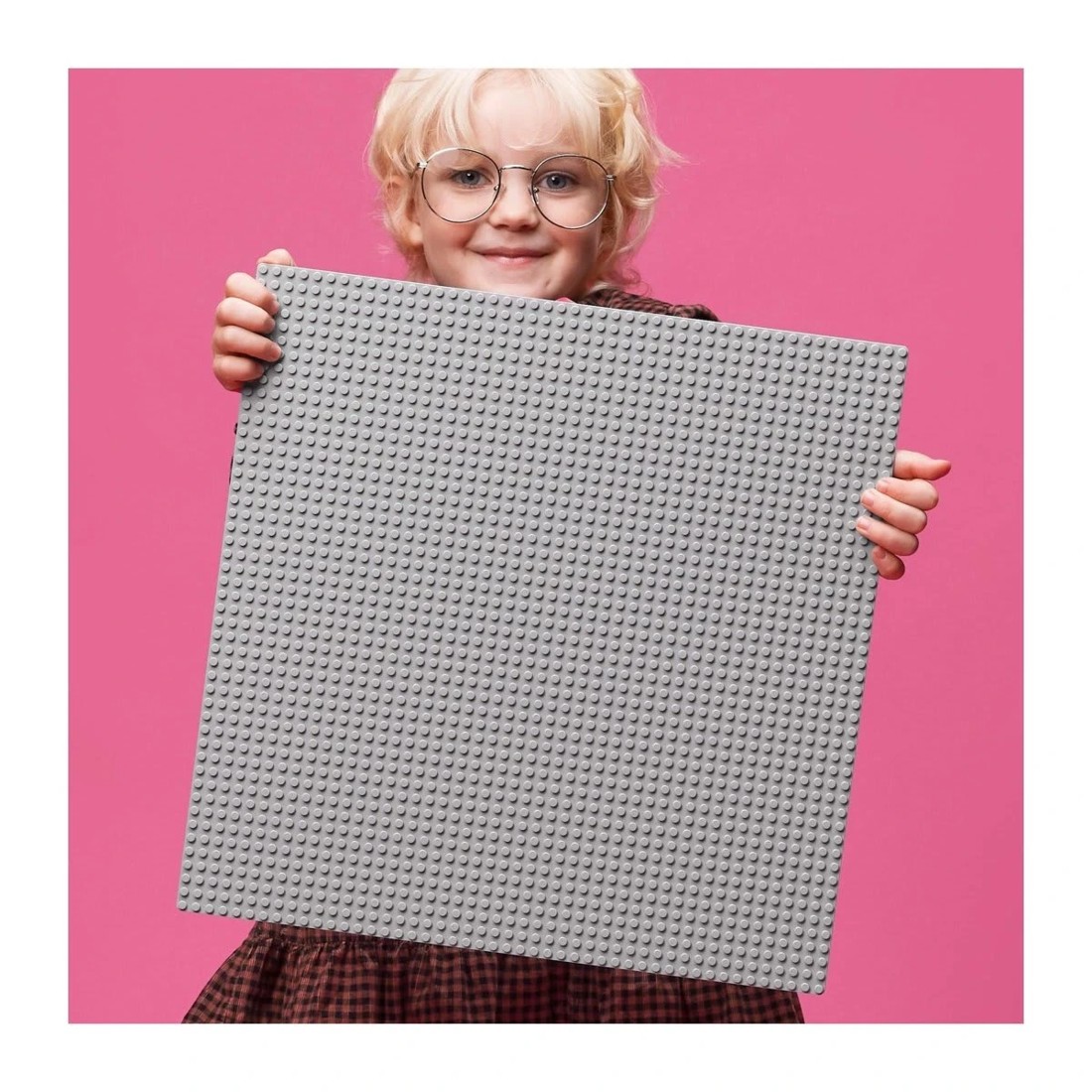 10 LEGO Classic Gray Baseplate 11024, 10 of 10