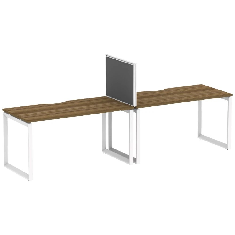 1 Stilford S2 Side by Side Desks 1500x750 with Screen Desks, Tables and Workstations, 1 of 6