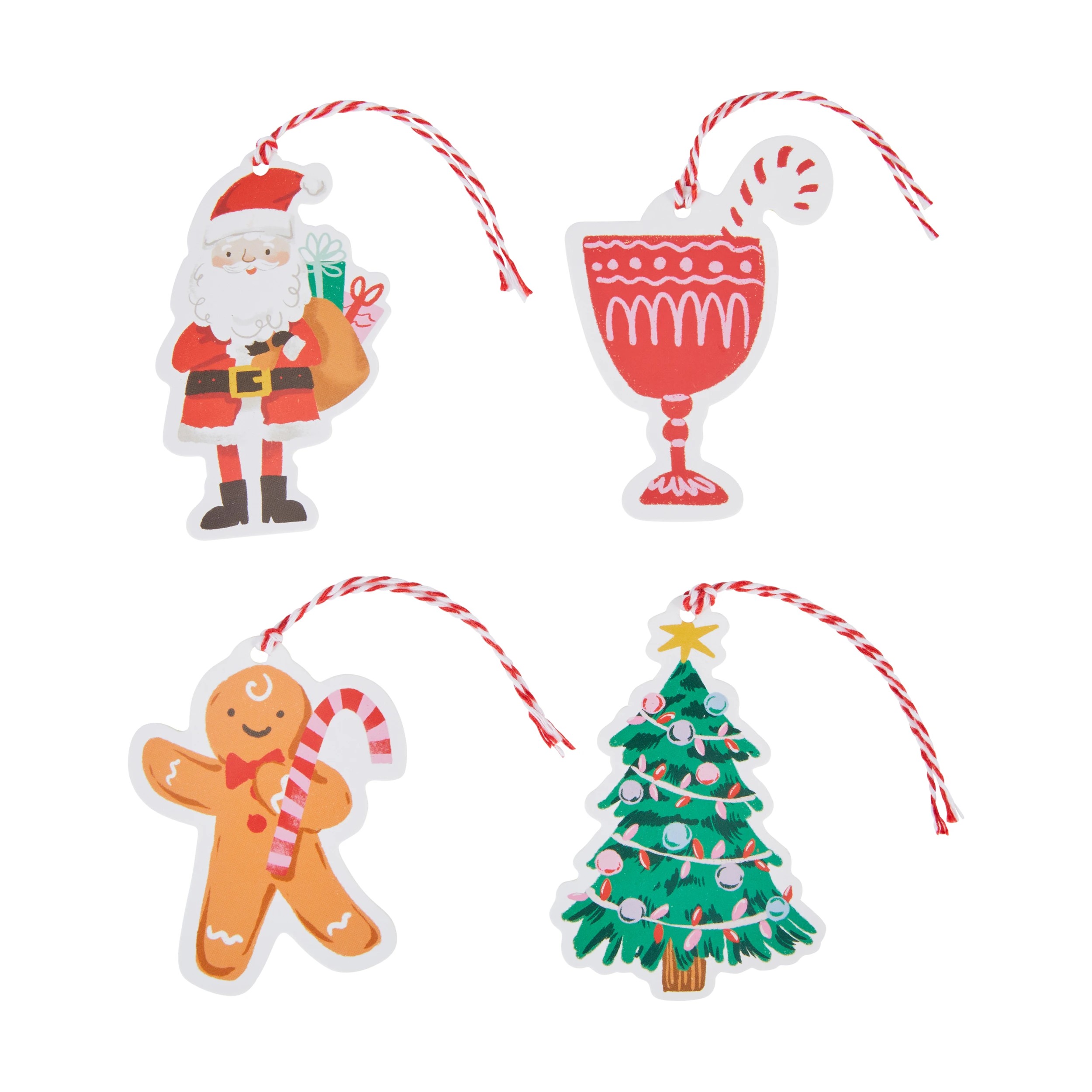 4 20 Pack Christmas Gift Tags - Assorted, 4 of 5