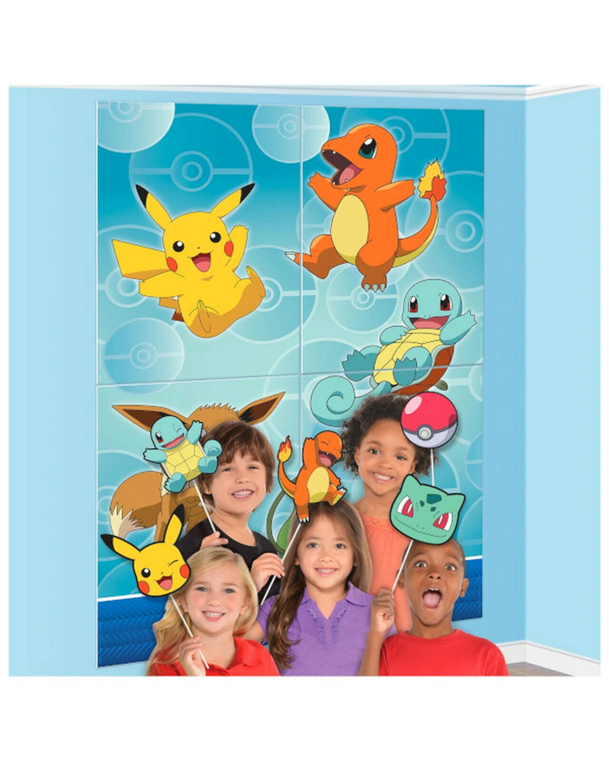 2 Pokemon Pokemon Classic Scene Setter with Photo Props, 2 of 2