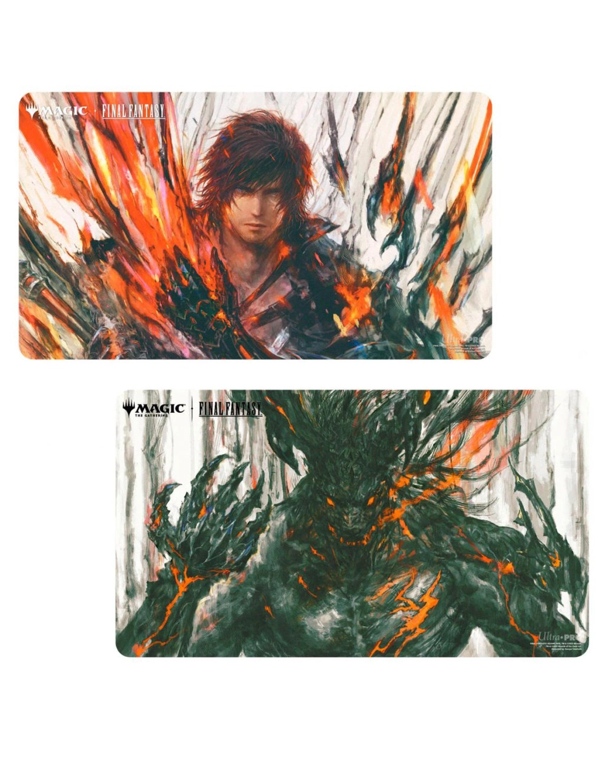 1 ULTRA PRO MTG Final Fantasy Clive Ifrit Dominant & Ifrit Warden Inferno Playmat - Multi, 1 of 1