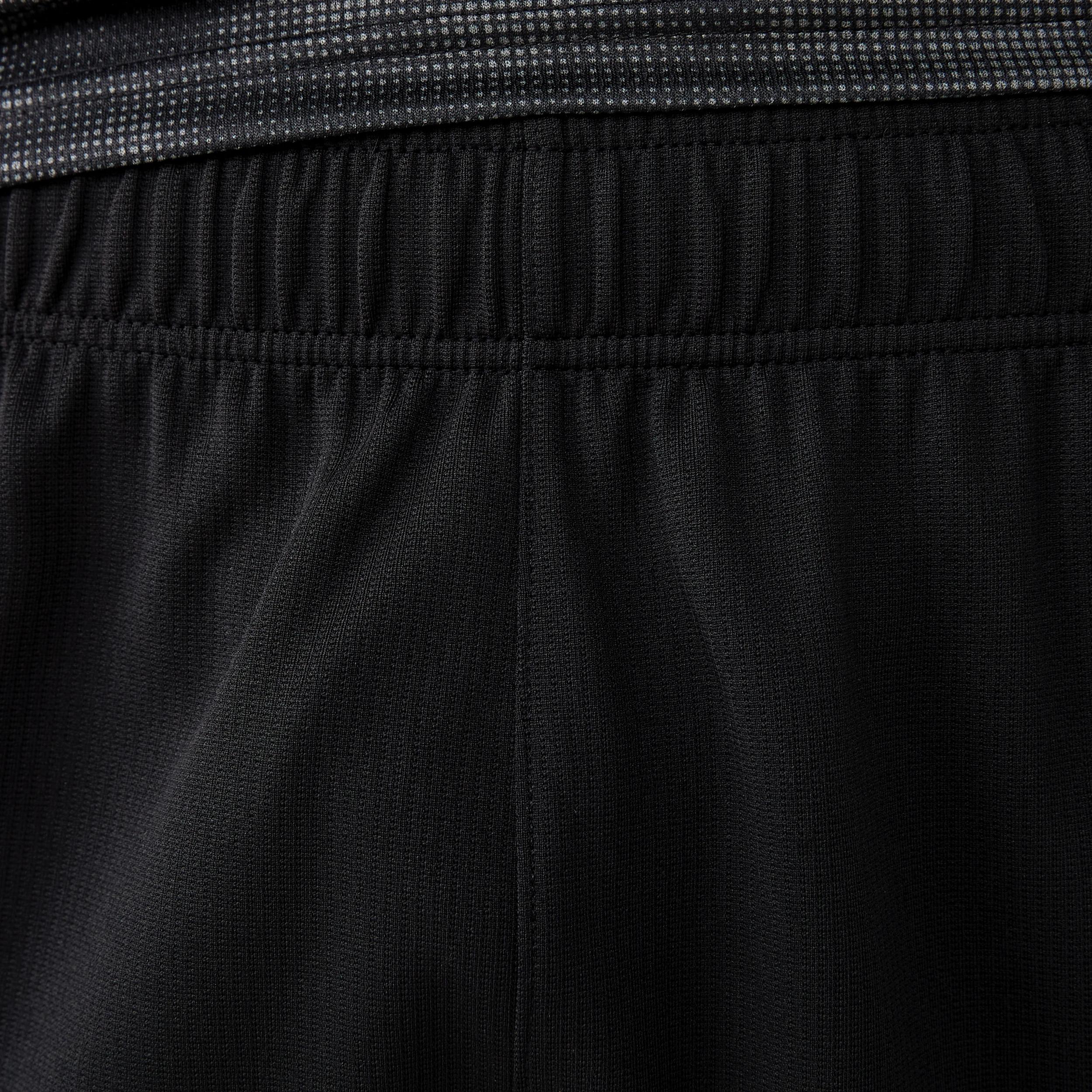 4 Active Mens Comfort Sports Shorts BLACK, 4 of 7