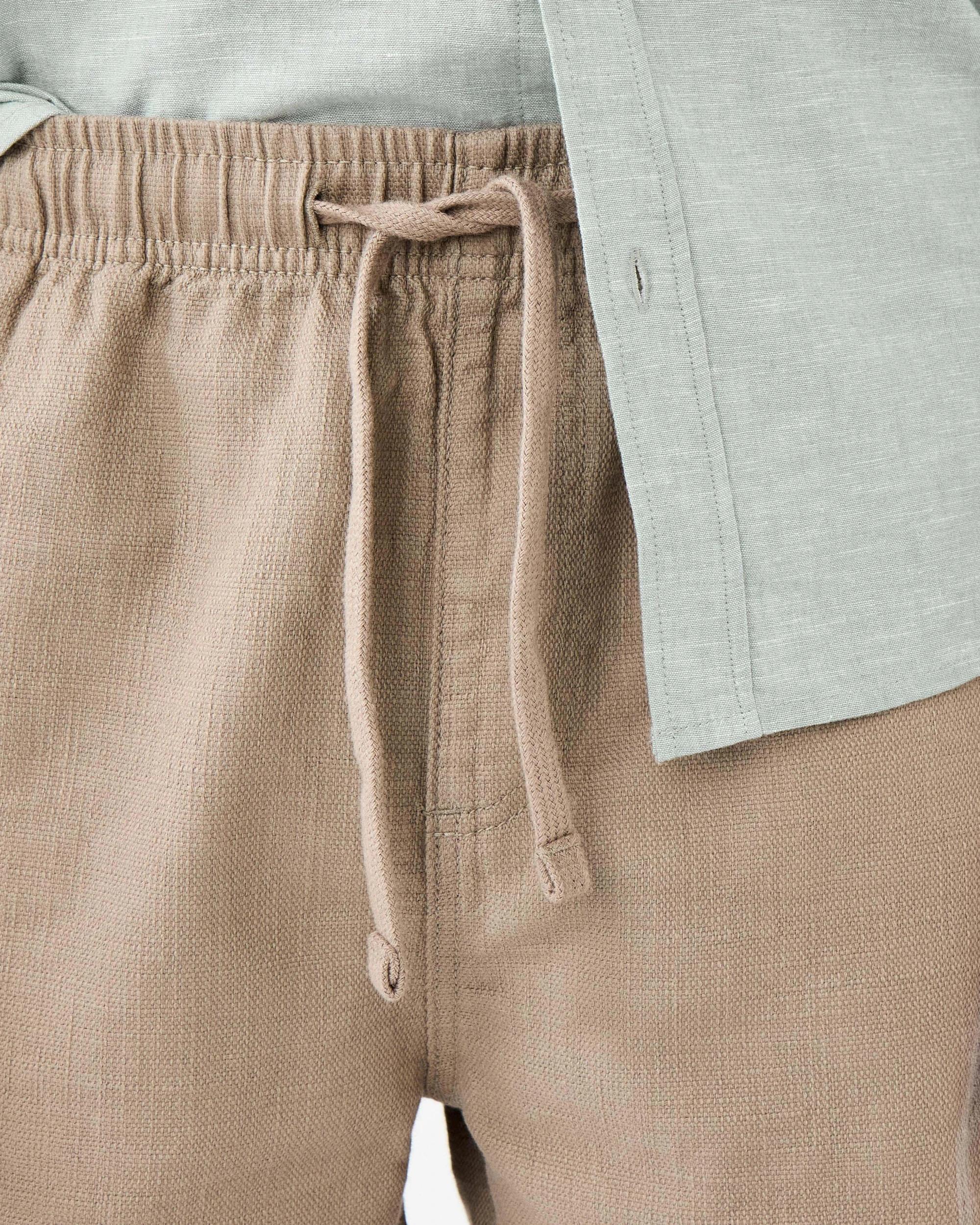 5 Cotton Slub Volley Shorts Bge Cashew, 5 of 7