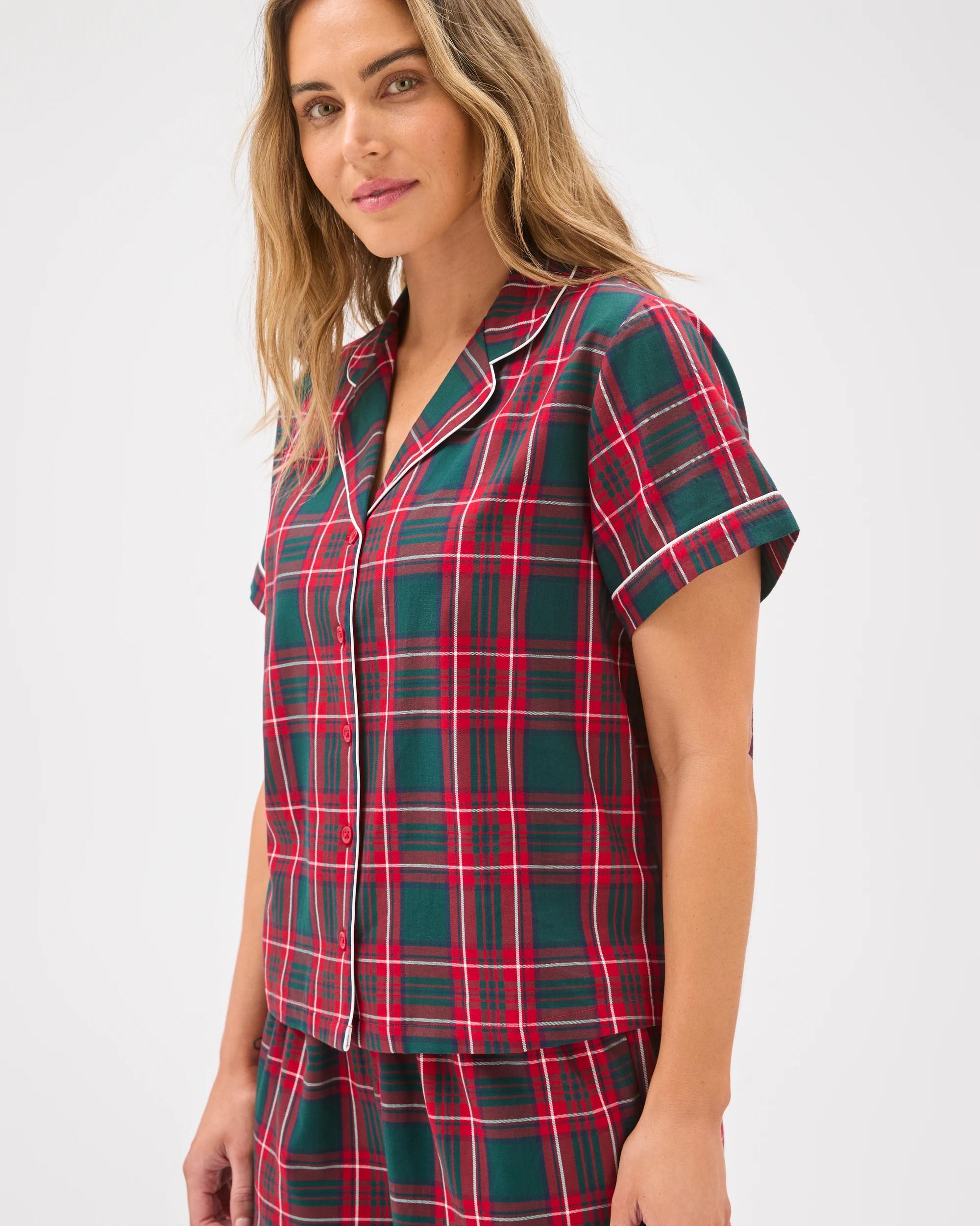 4 Target Woman Family Matching Christmas Australian Cotton Womens Pyjama Set - Tartan TARTAN, 4 of 7