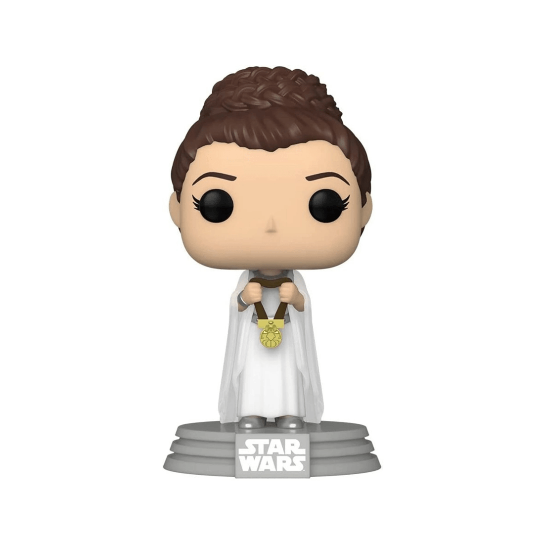 3 Pop Vinyl Figurine Star Wars Across The Galaxy Leia Ceremony RS 10cm Vinyl - White, 3 of 3