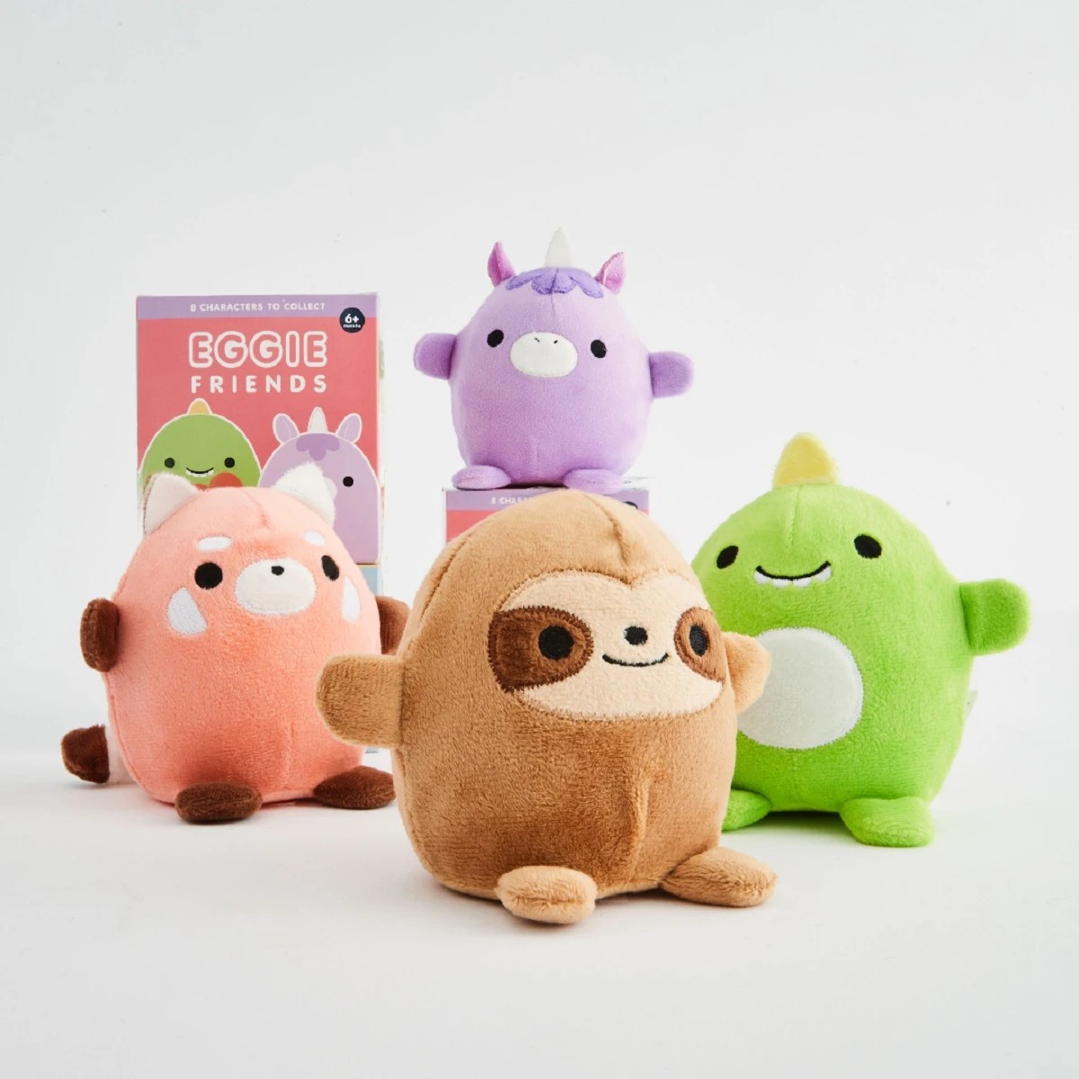 7 Eggie Friends Soft and Squeezy Plush Toy - Assorted, 7 of 9