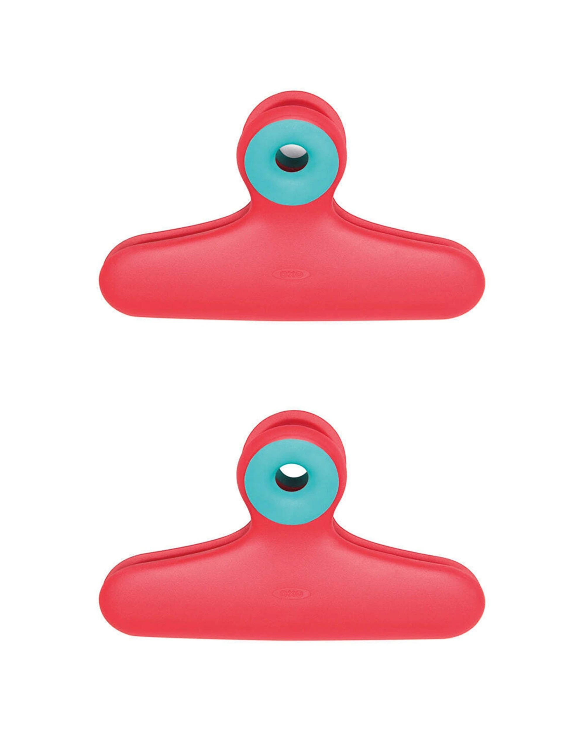 3 Oxo 2 Pack Bag Clips Wide Mouth Food Storage Sealer With Hanging Hole Set - Red, 3 of 3
