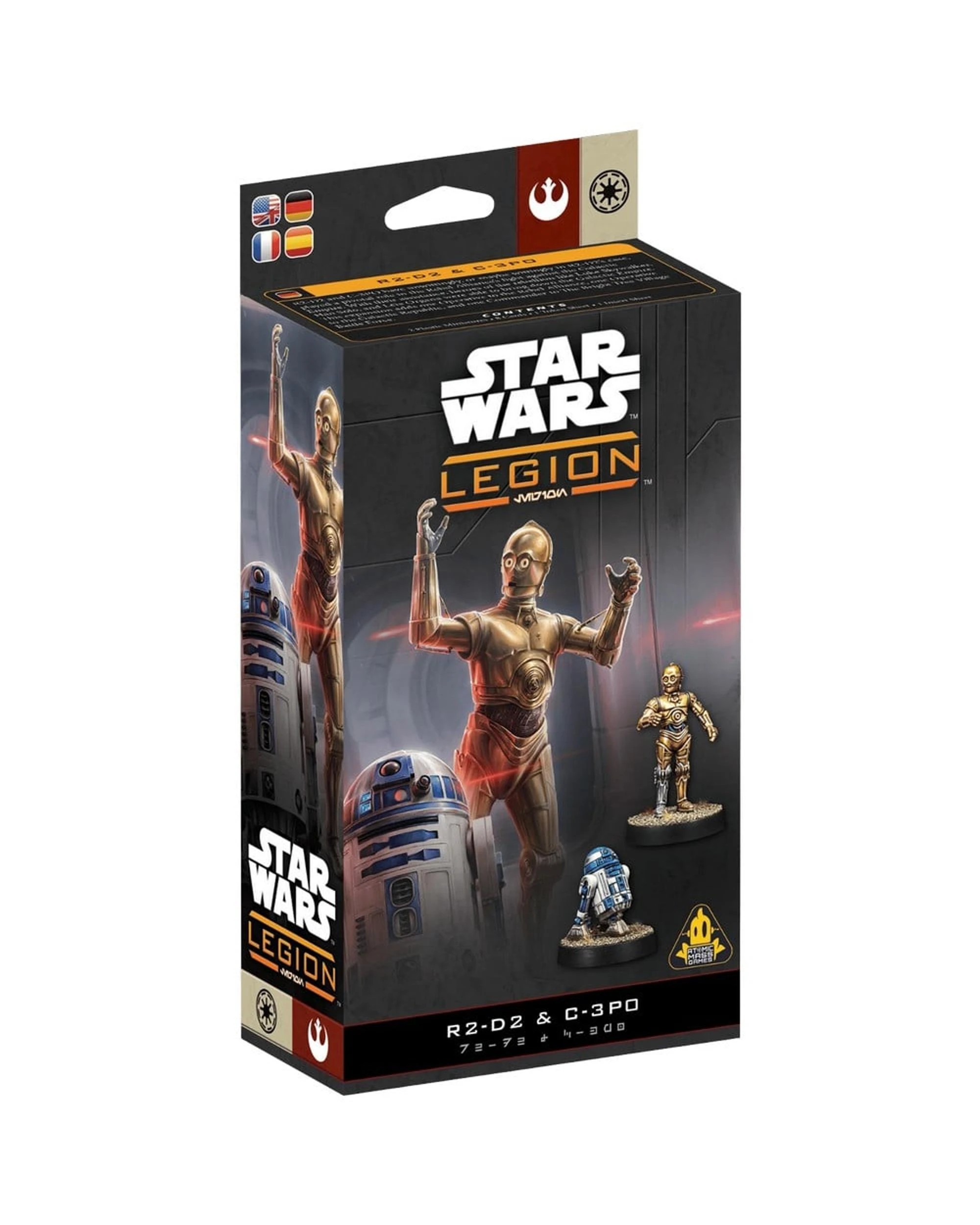 1 Star Wars: Legion R2-D2 and C-3PO Character Pack, 1 of 1