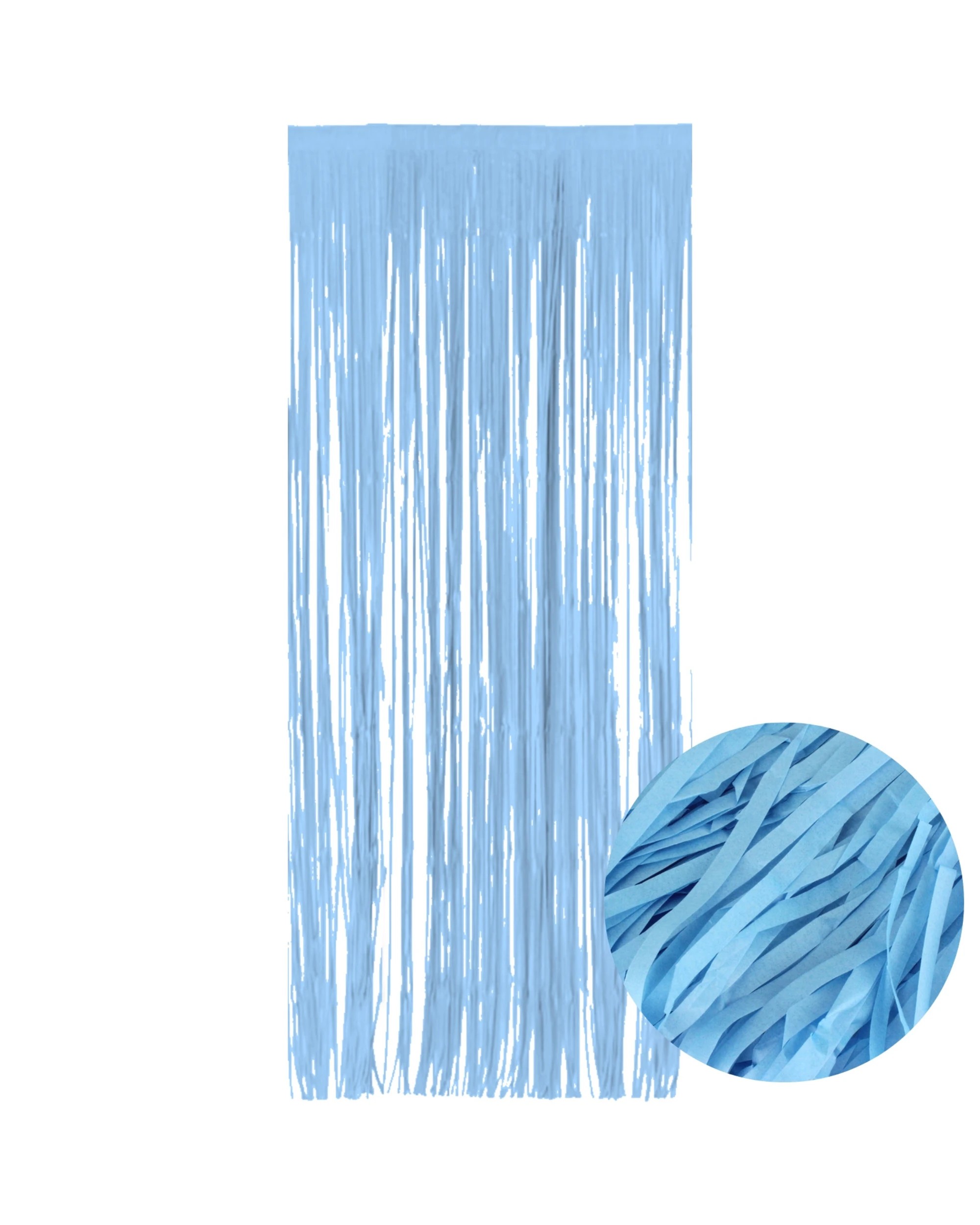 1 Artwrap Light Paper Backdrop Curtain 100cm x 200cm - Blue, 1 of 4