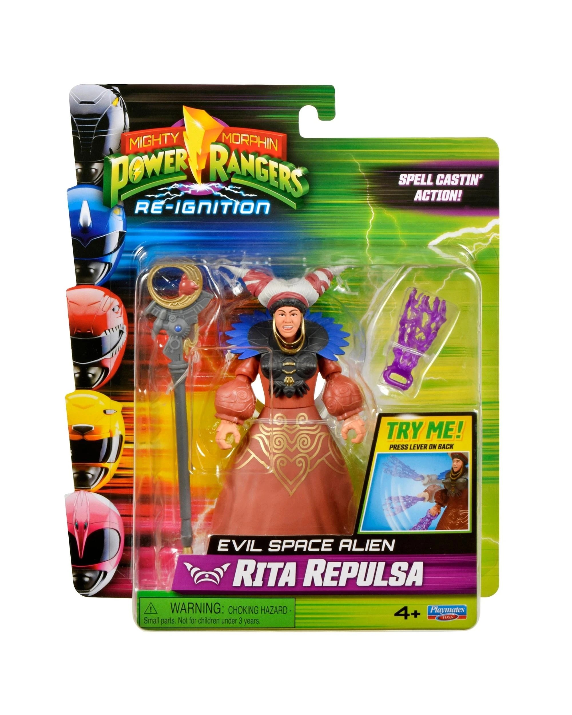 1 Mighty Morphin Power Rangers Re-Ignition Spell Castin Rita Repulsa Action Figure, 1 of 8
