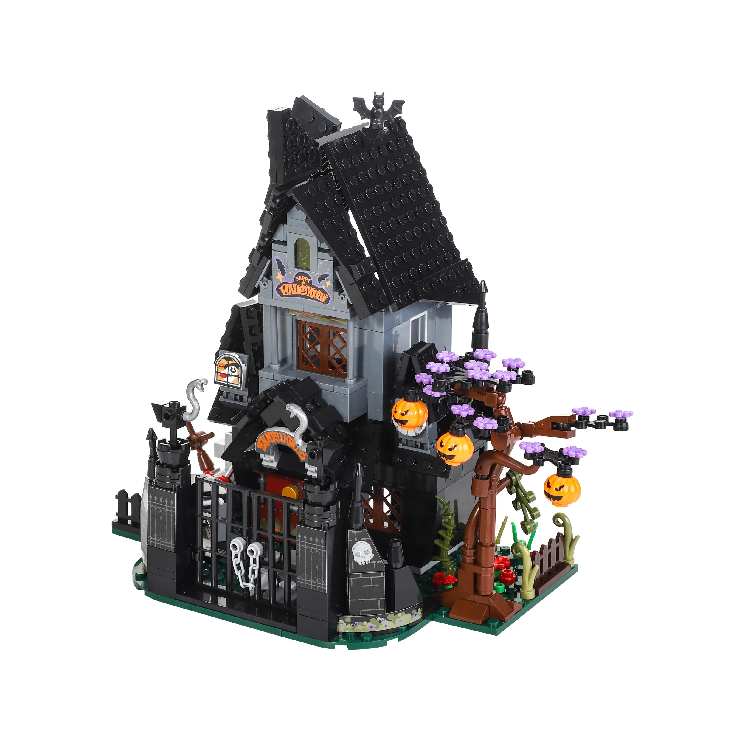 3 454 Pieces Mini Blocks: Haunted Mansion, 3 of 10