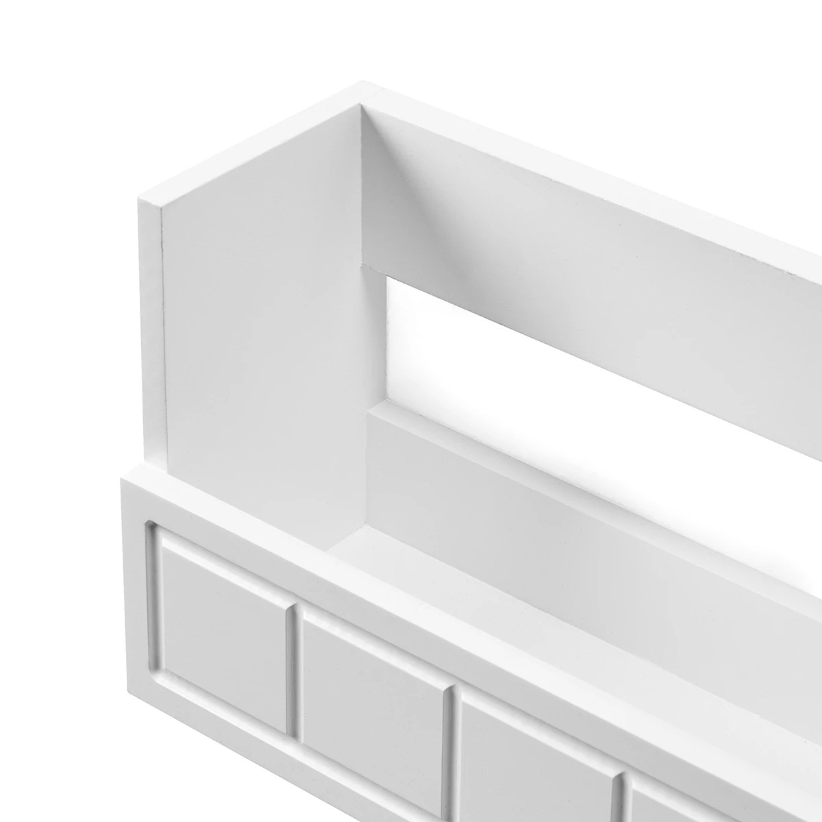 6 Hamptons Wall Shelf - White, 6 of 8