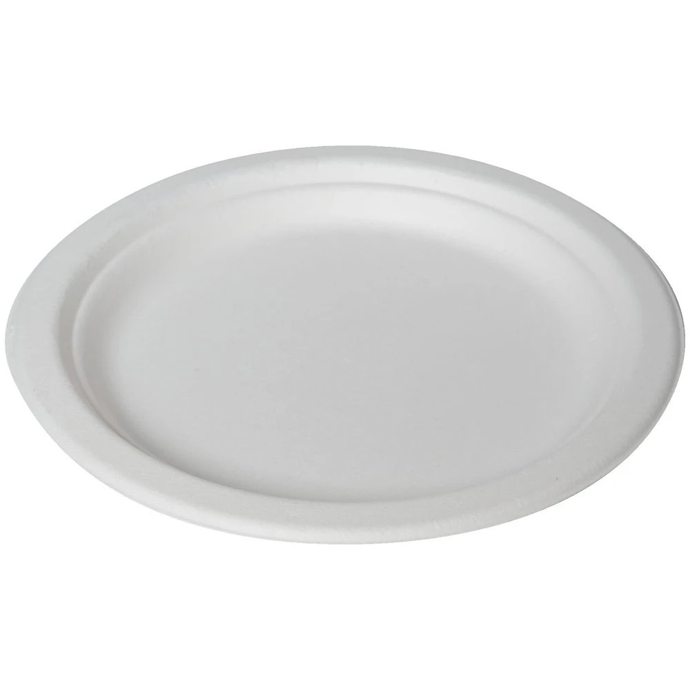 6 J.Burrows Sugarcane Plates 172mm 960 Pack, 6 of 6