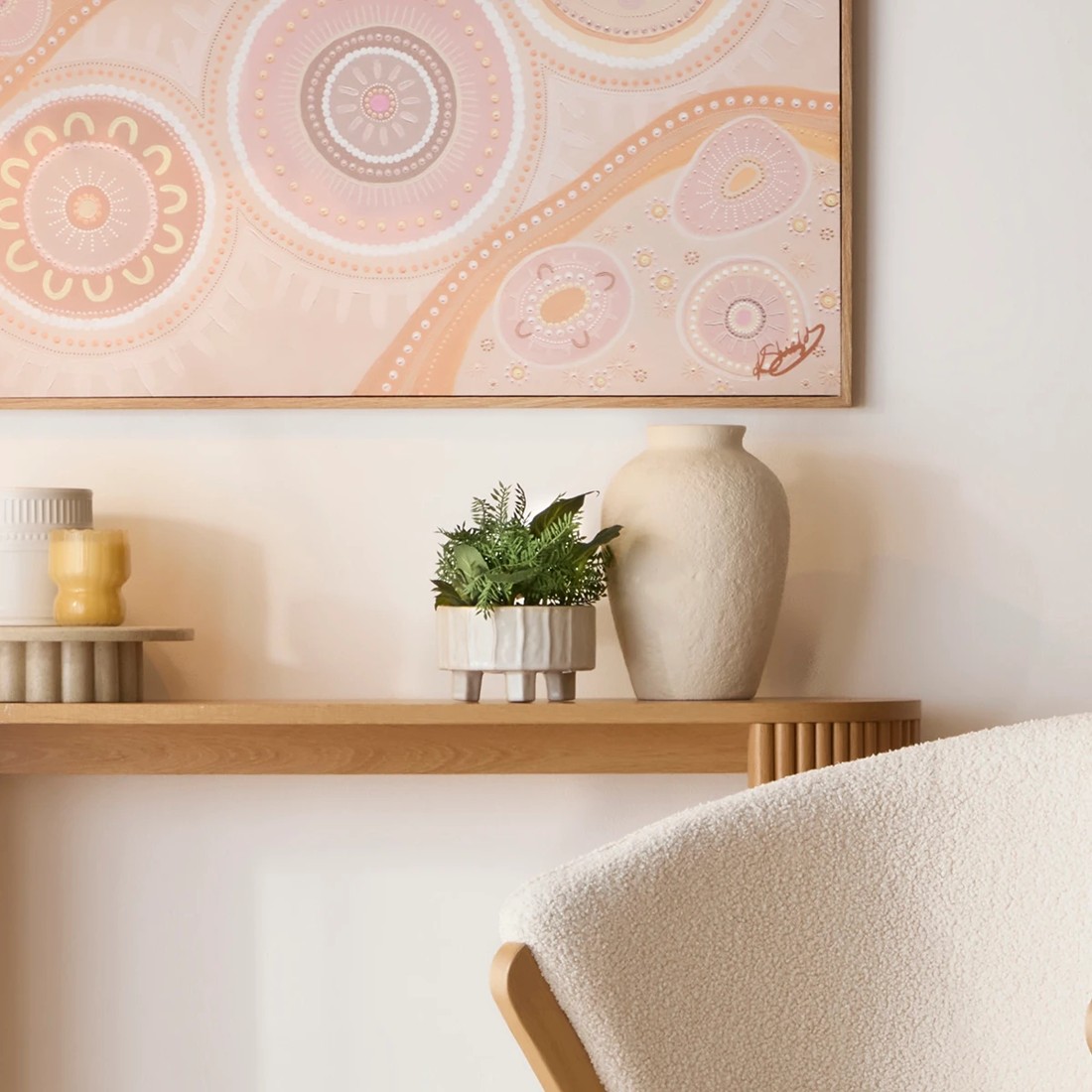 9 Artificial Mixed Foliage in Pot, 9 of 10