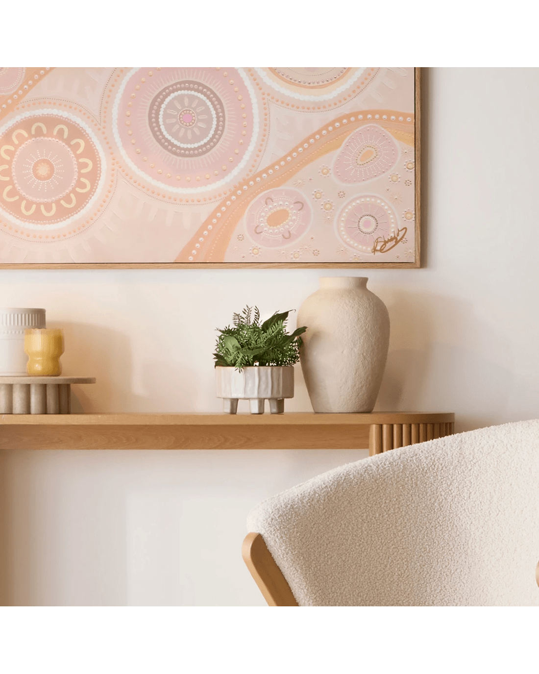 9 Artificial Mixed Foliage in Pot, 9 of 10