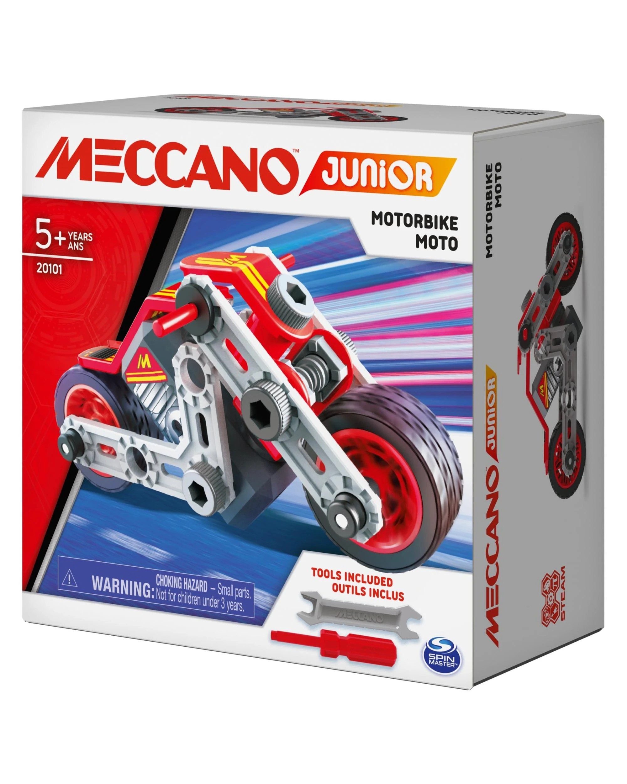 5 Meccano Junior Motorbike Building Kit, 5 of 6