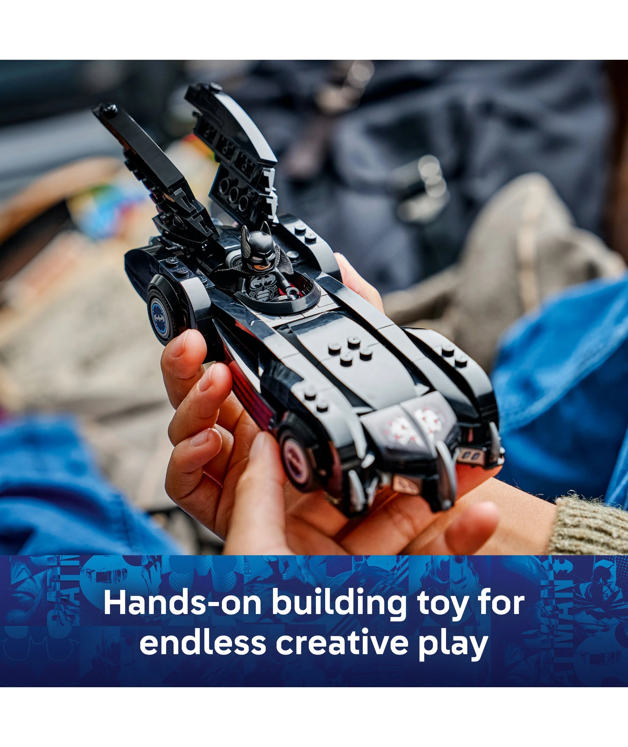 5 LEGO Super Heroes Batman & Robin Batmobile 76333, 5 of 10