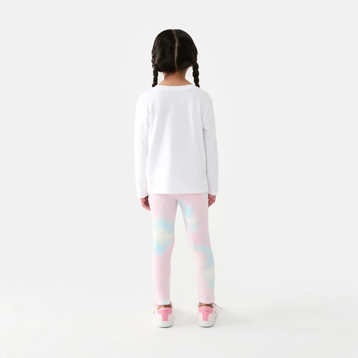 5 Fleecy Lined Leggings Galaxy, 5 of 8