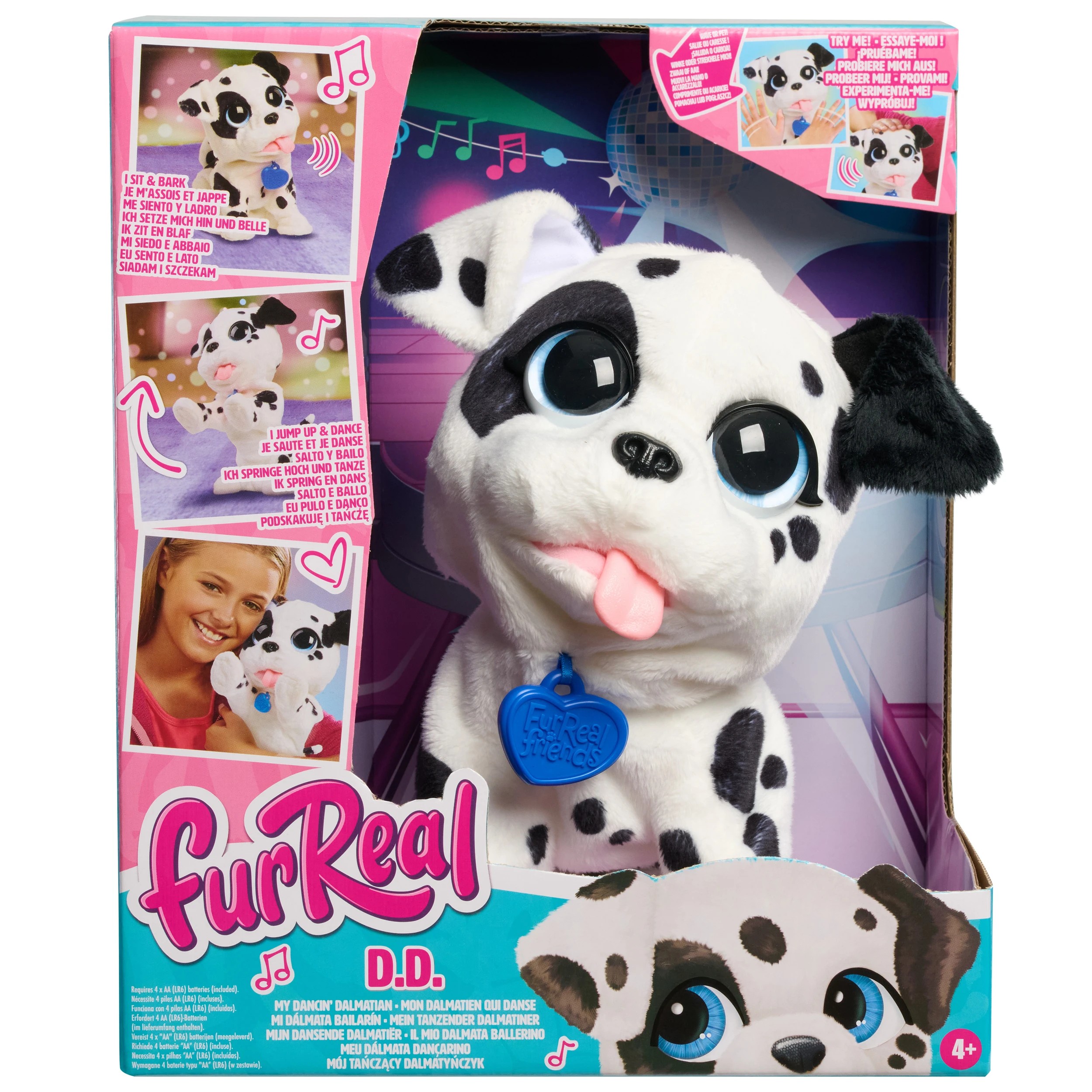 1 furReal D.D. My Dancin' Dalmatian Plush Toy, 1 of 4
