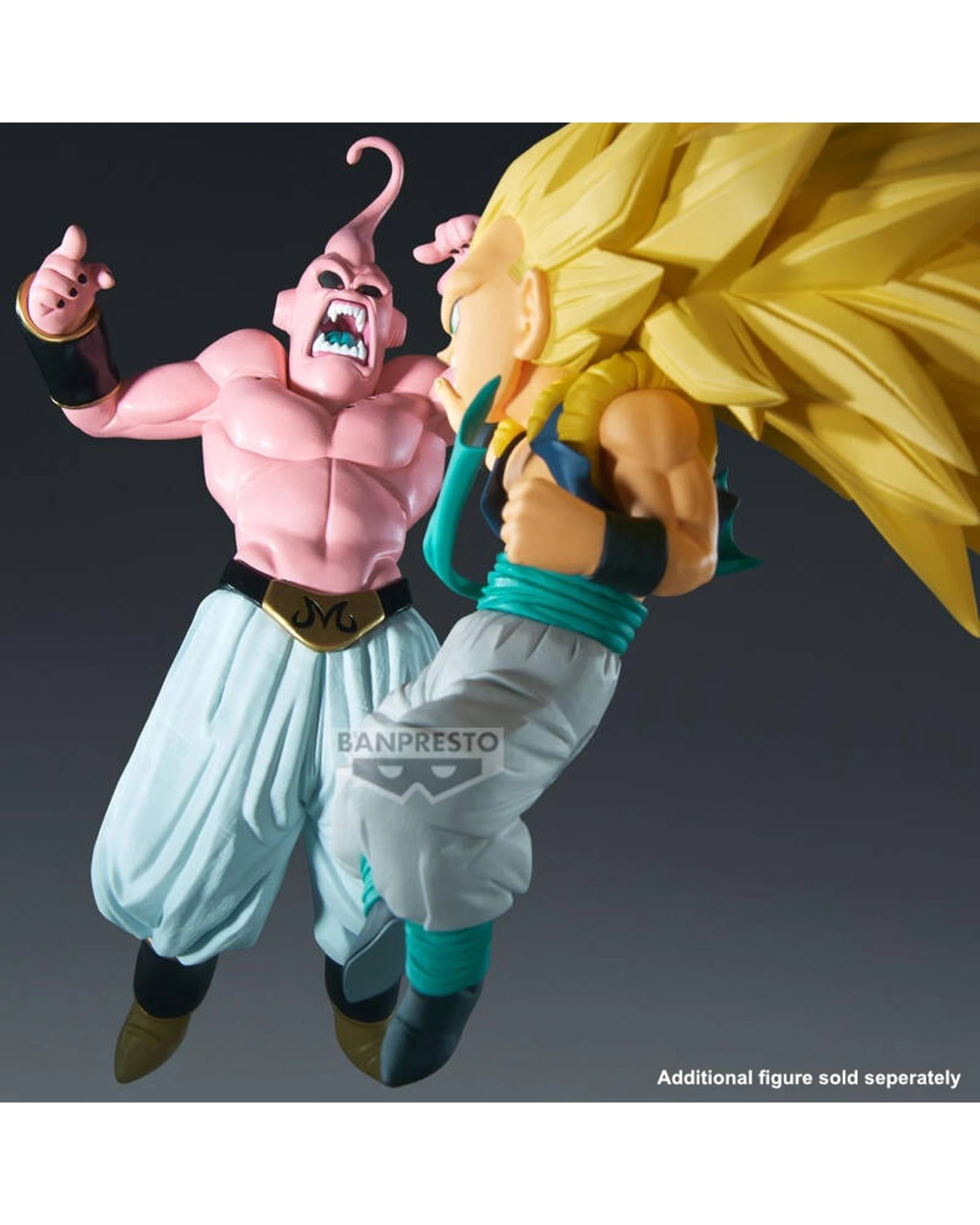 7 Banpresto Matchmakers Dragon Ball Z Majin Buu - VS Super Saiyan 3 Gotenks -  Figure, 7 of 7