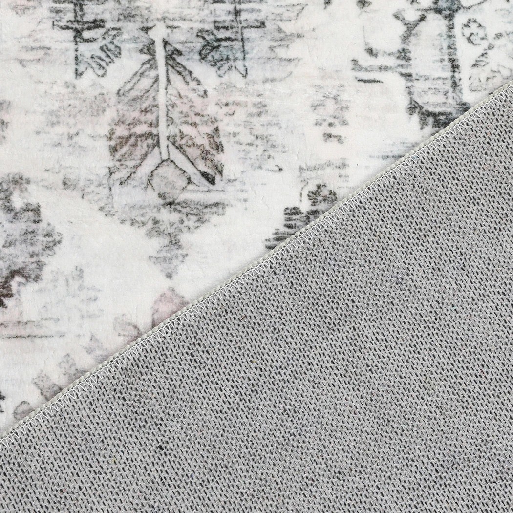 4 Marlow Machine Washable Floor Rug Distressed Vintage, 4 of 8